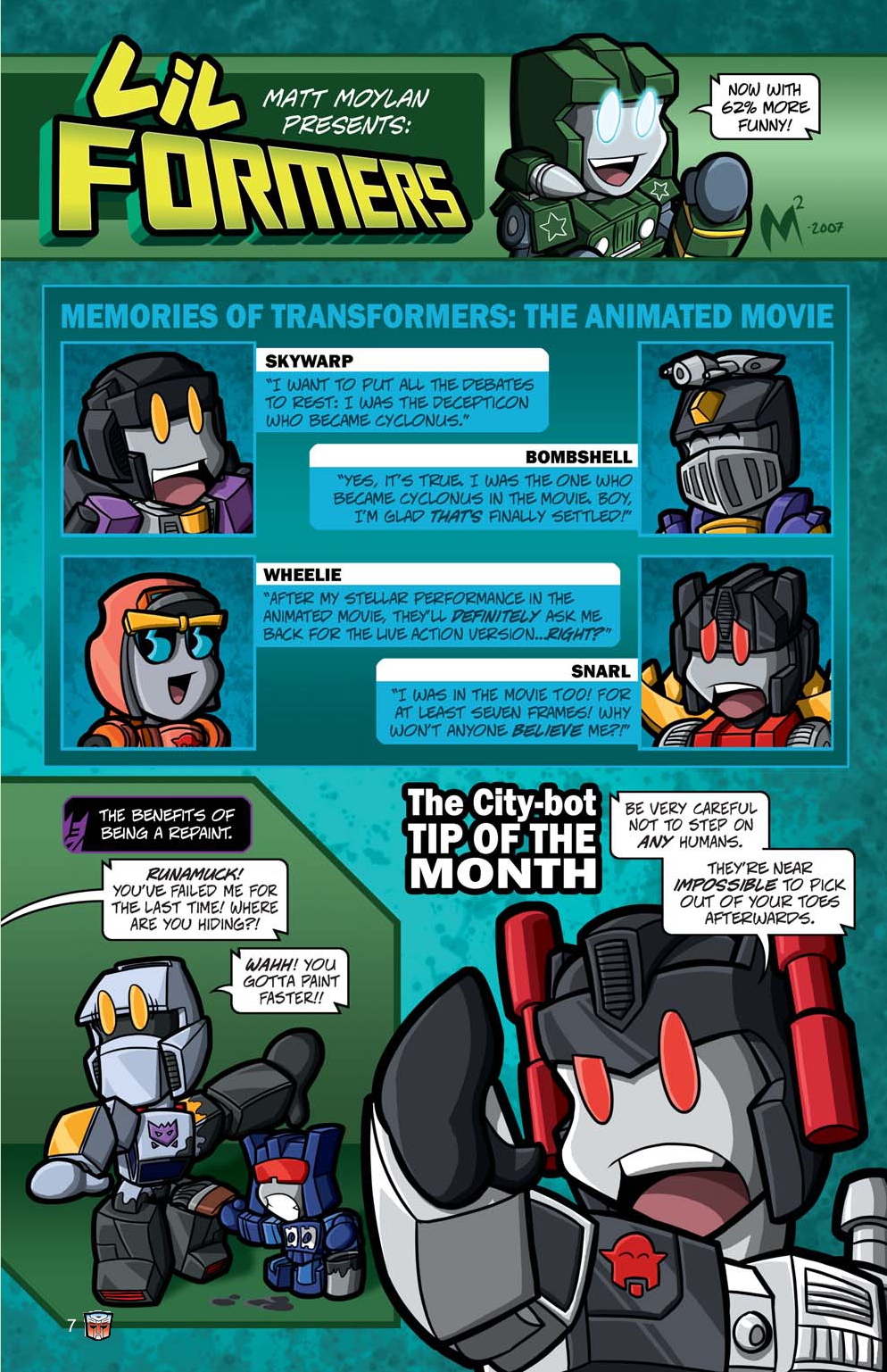 Read online Transformers: Collectors' Club comic -  Issue #15 - 7