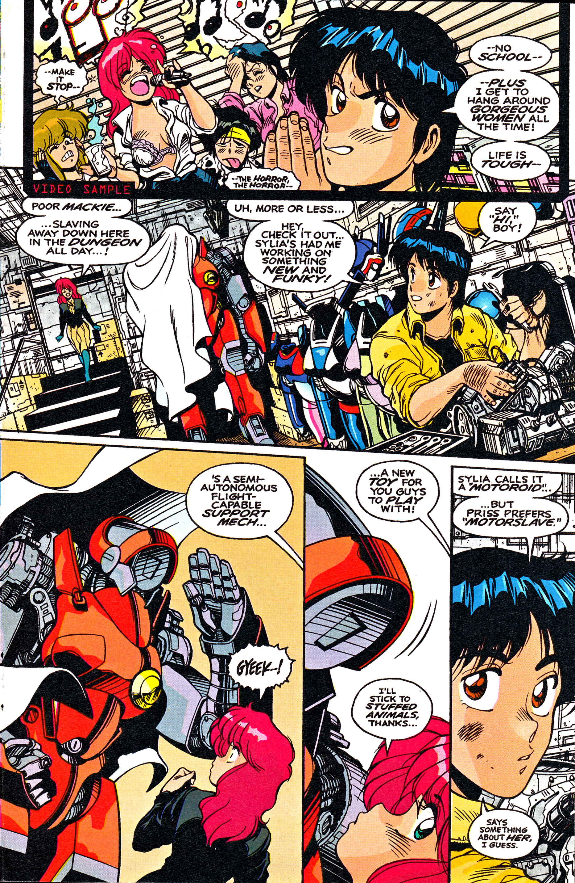 Read online Bubblegum Crisis: Grand Mal comic -  Issue #2 - 13