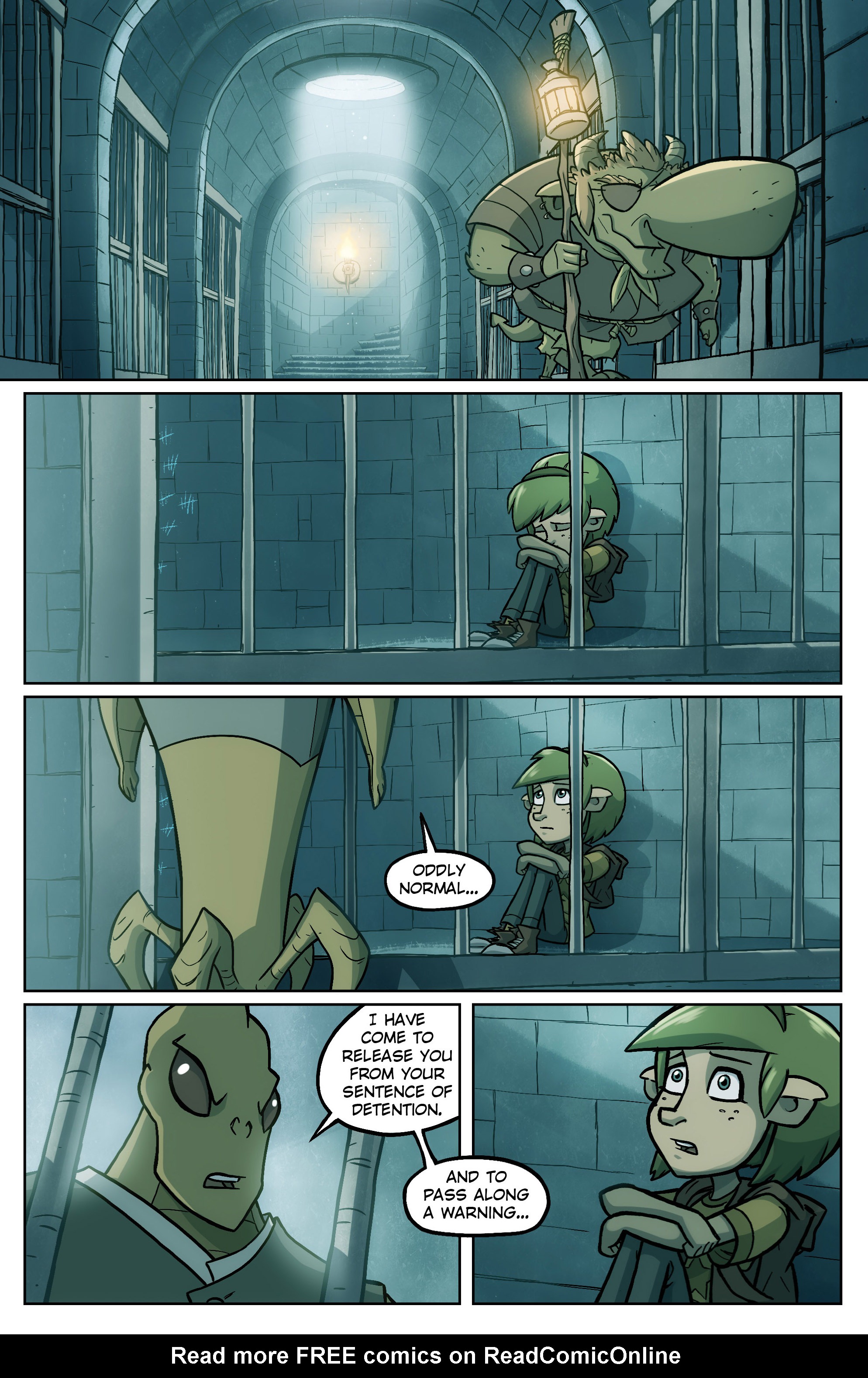 Read online Oddly Normal (2014) comic -  Issue #5 - 11