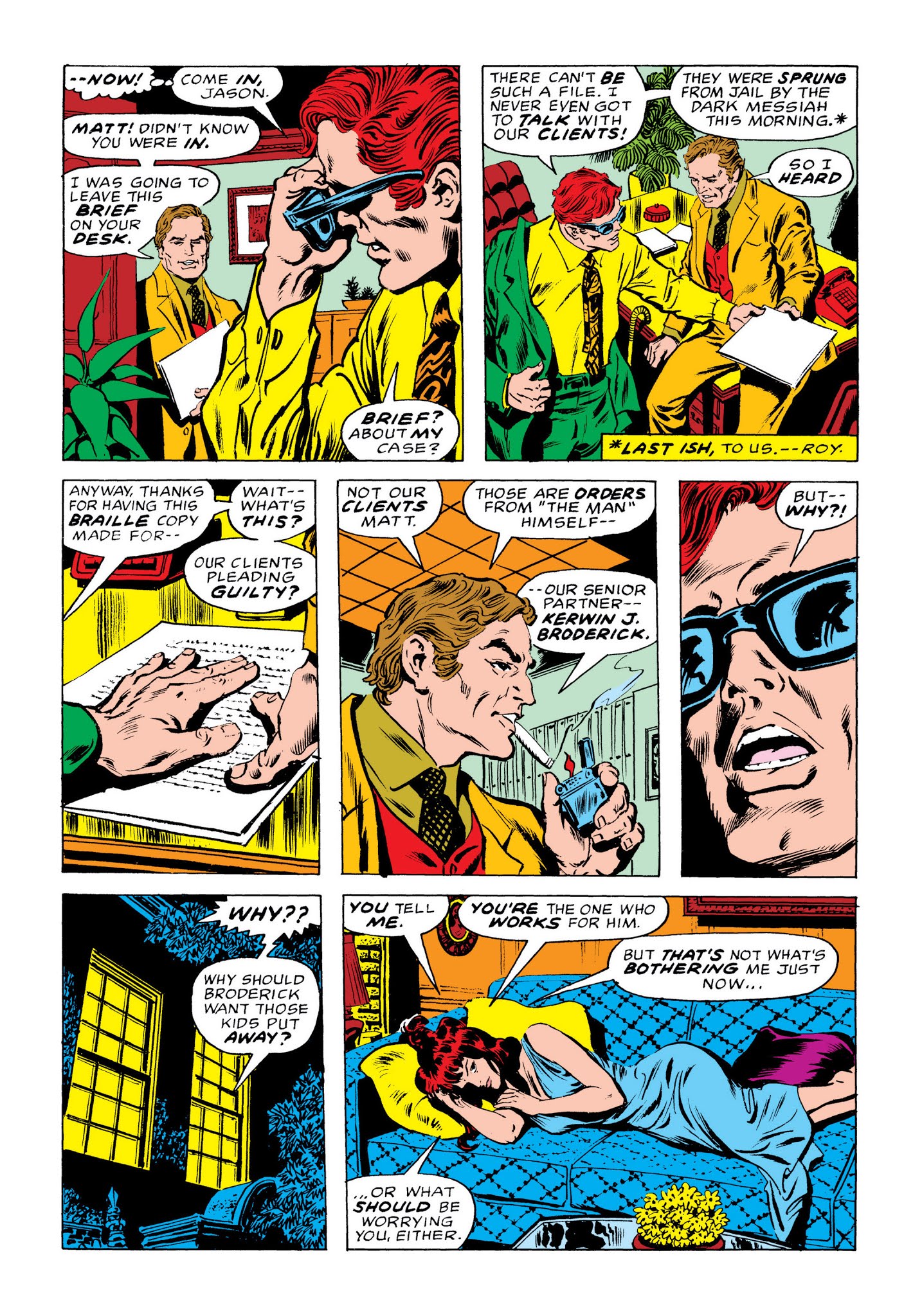 Read online Marvel Masterworks: Daredevil comic -  Issue # TPB 10 (Part 1) - 36