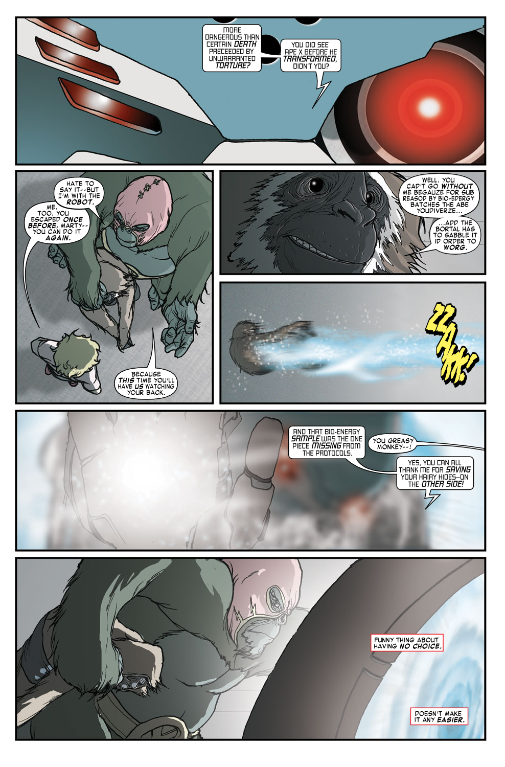 Read online Marvel Apes: Grunt Line Special comic -  Issue # Full - 29