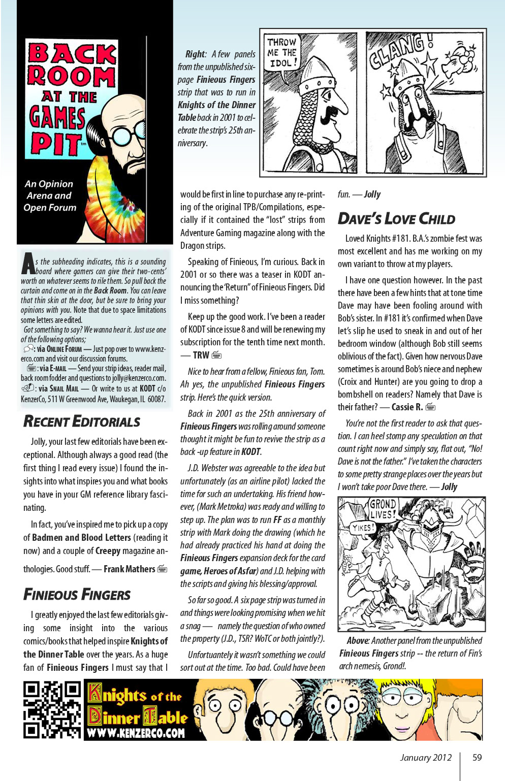 Read online Knights of the Dinner Table comic -  Issue #183 - 61