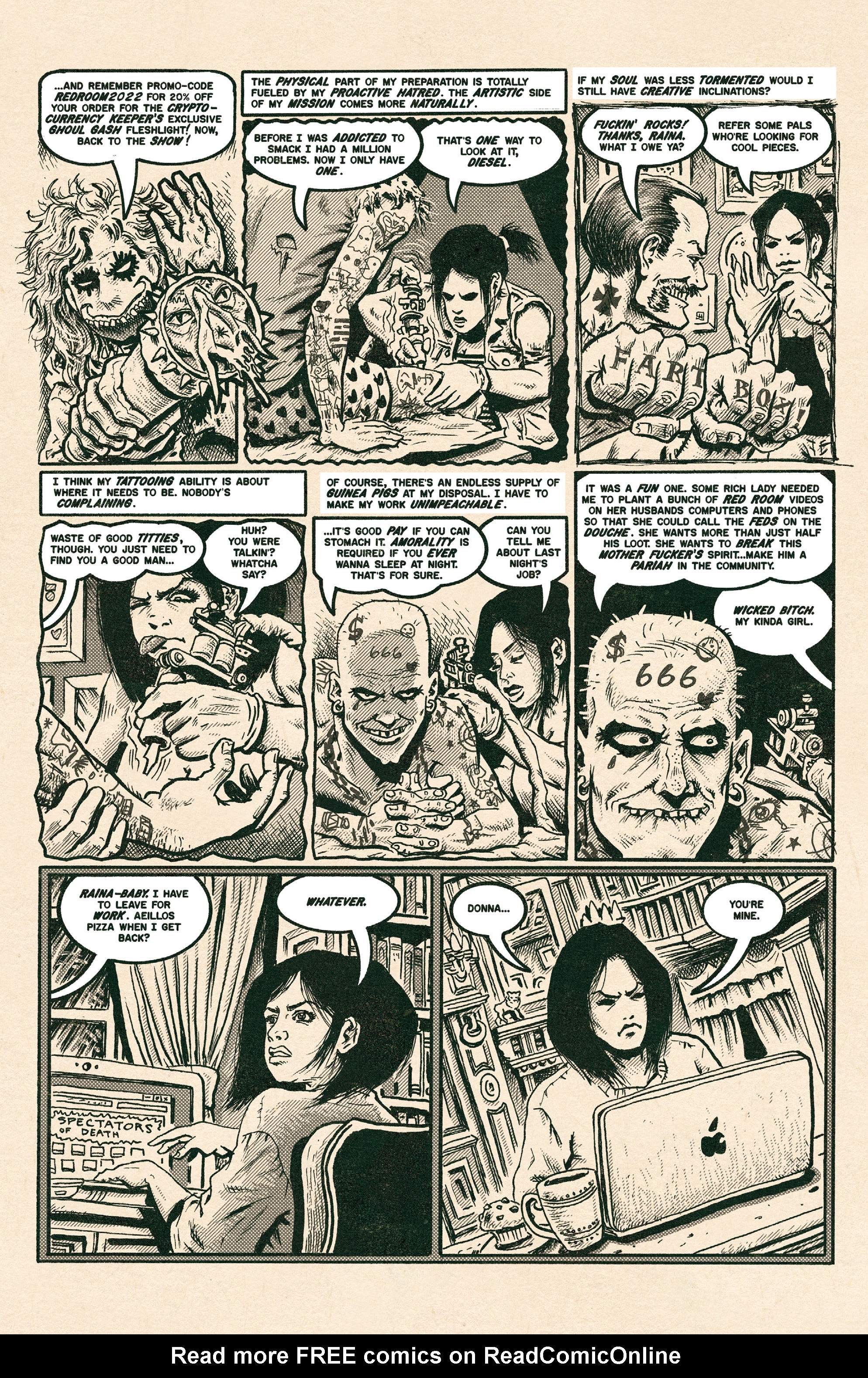 Read online Red Room: The Antisocial Network comic -  Issue #4 - 6