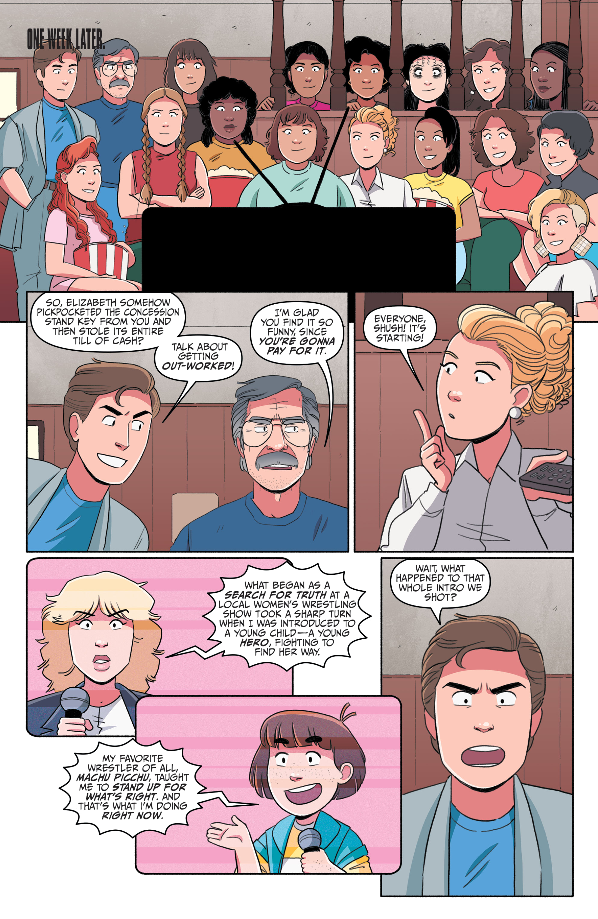 Read online GLOW vs the Babyface comic -  Issue #4 - 23