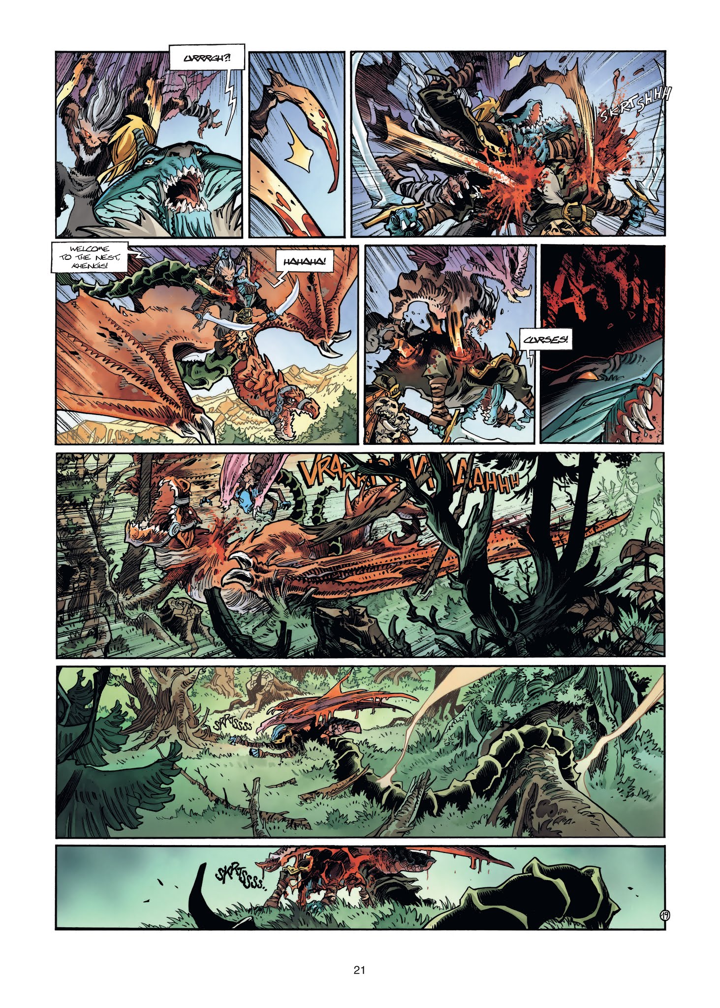 Read online Ythaq comic -  Issue #6 - 21