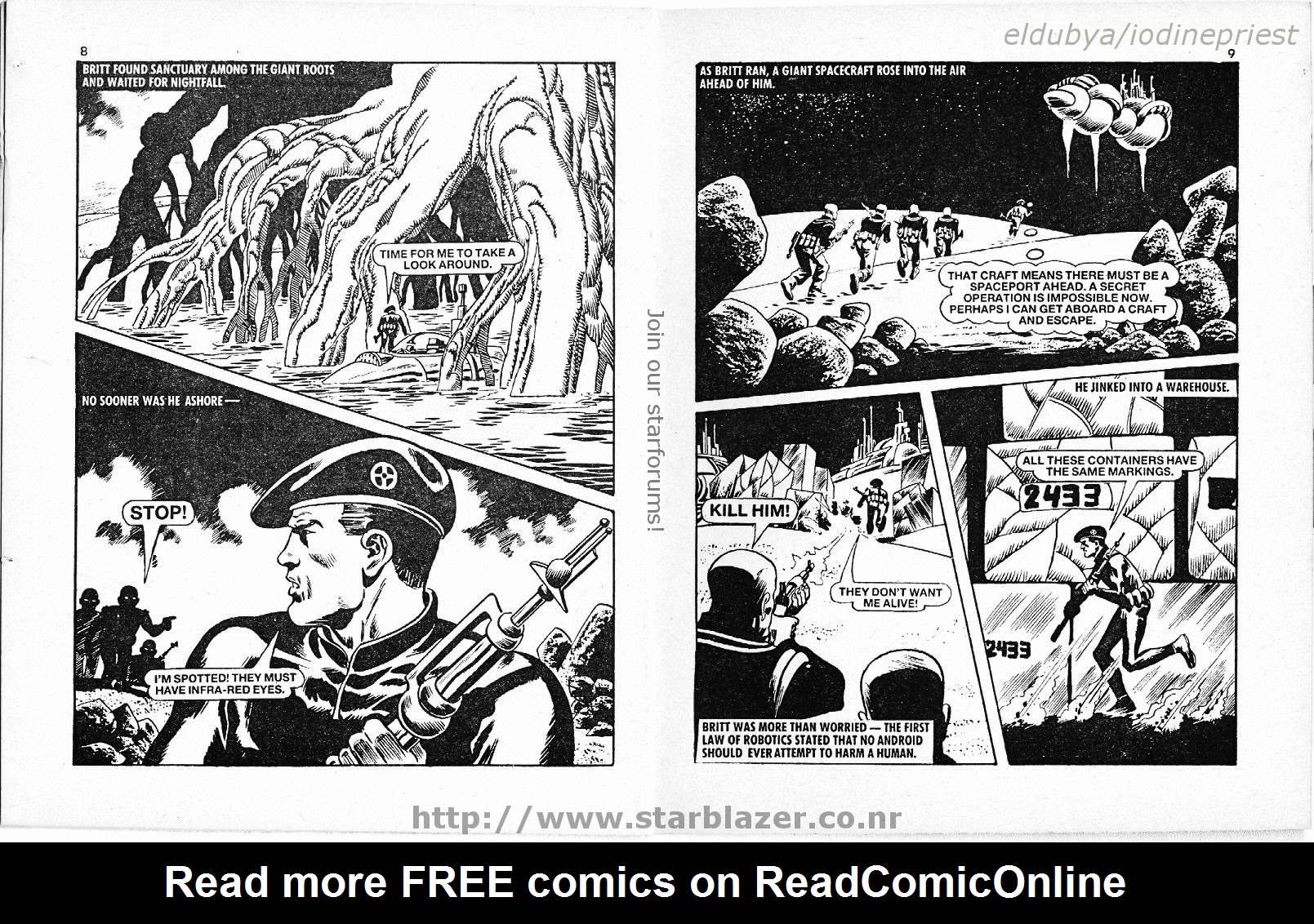 Read online Starblazer comic -  Issue #183 - 6