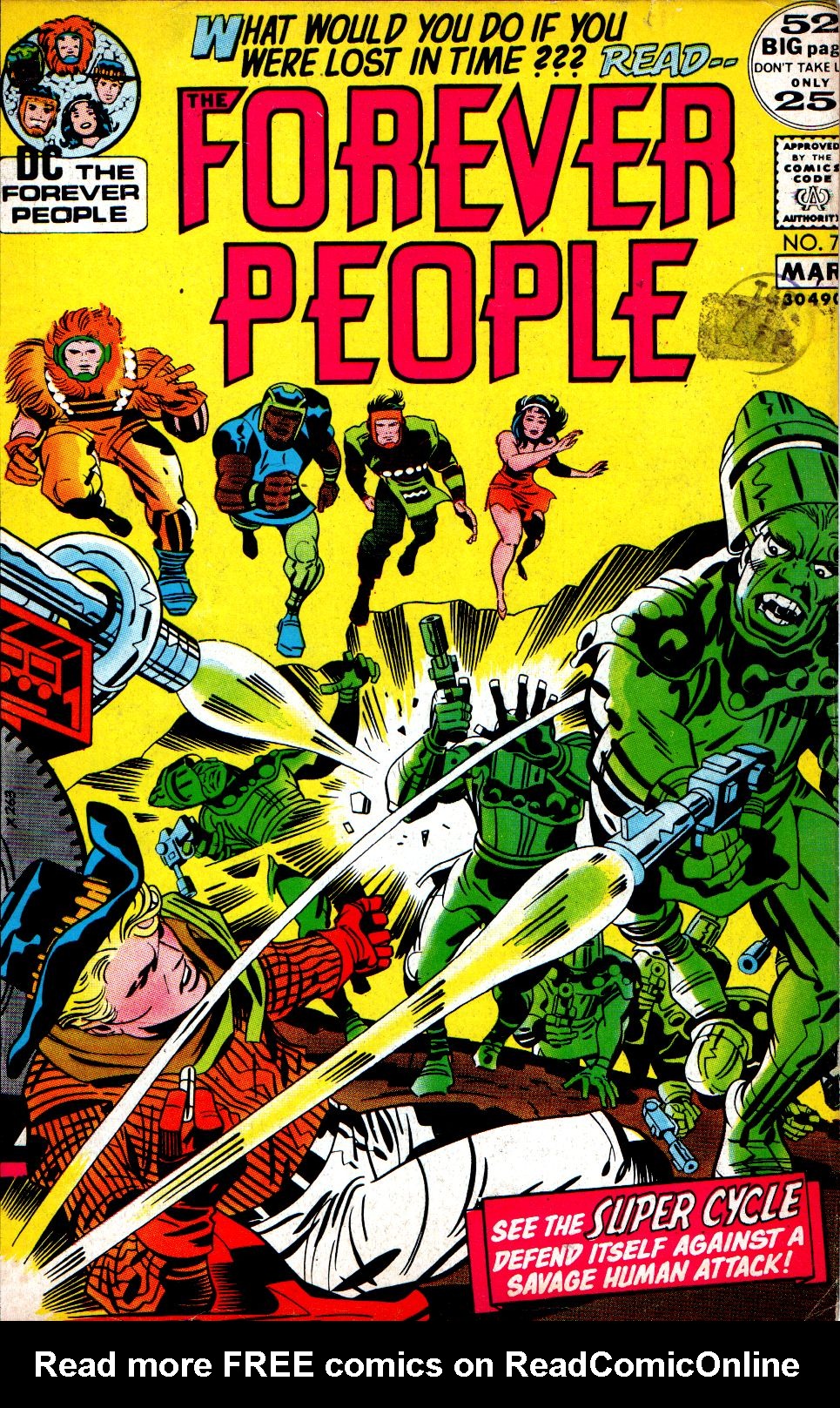 Read online Forever People (1971) comic -  Issue #7 - 1