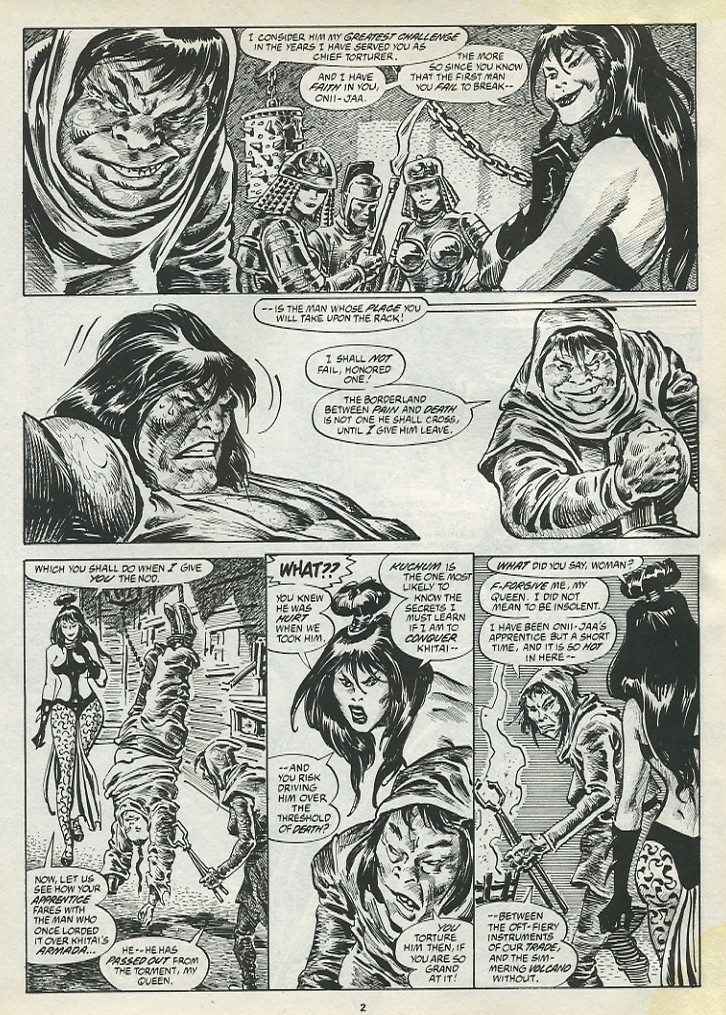 The Savage Sword Of Conan issue 195 - Page 4