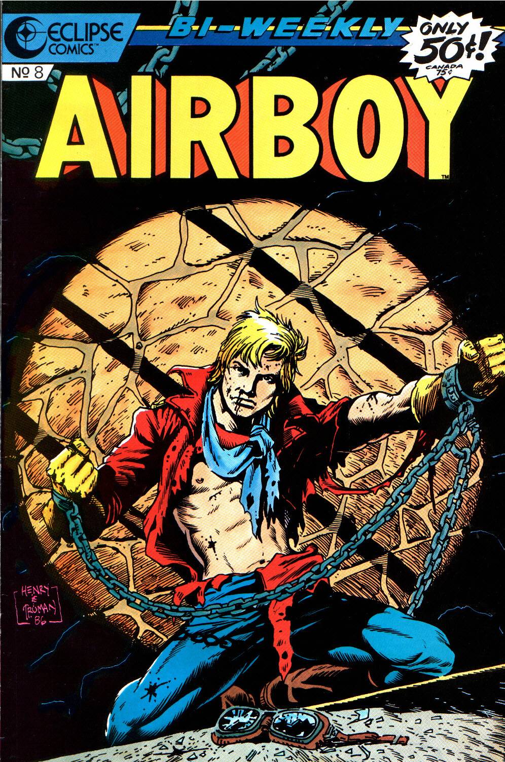 Read online Airboy (1986) comic -  Issue #8 - 1