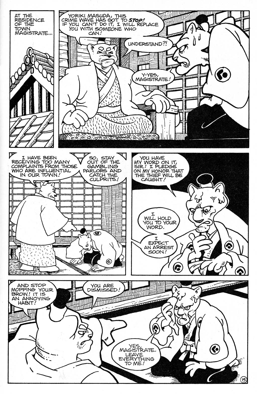 Read online Usagi Yojimbo (1996) comic -  Issue #1 - 21
