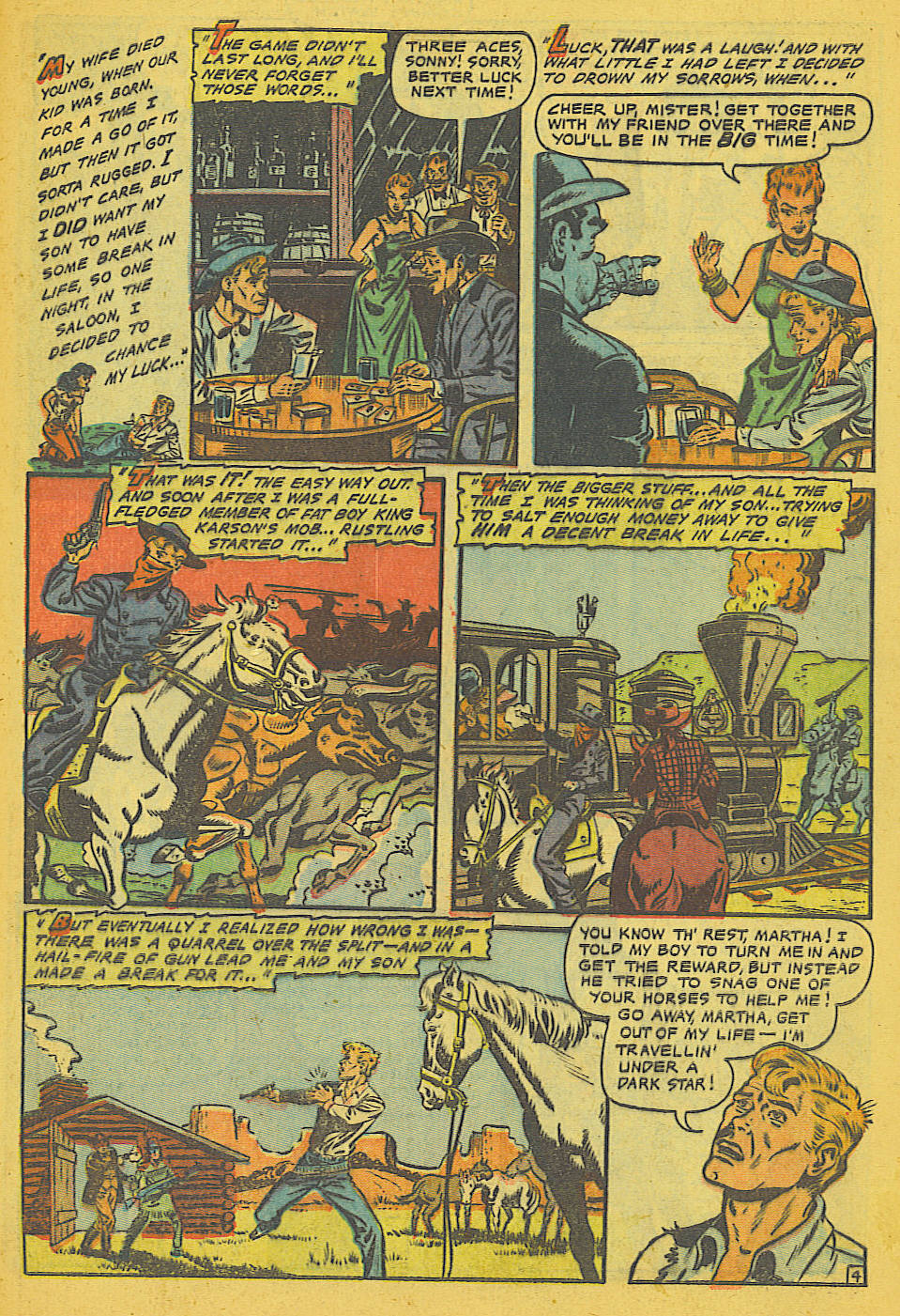 Read online Cowgirl Romances (1950) comic -  Issue #8 - 25