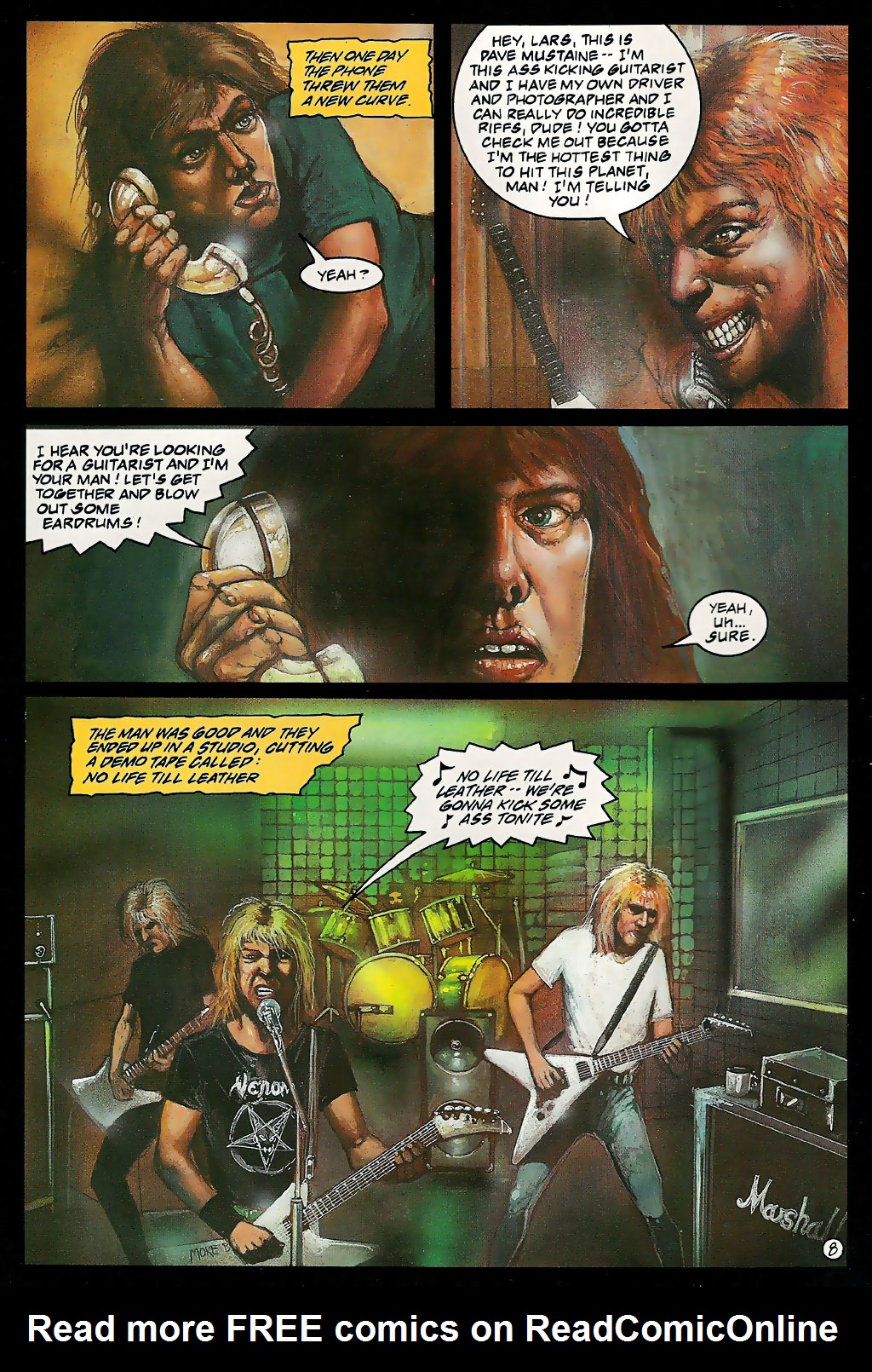 Read online Metallica comic -  Issue # Full - 12