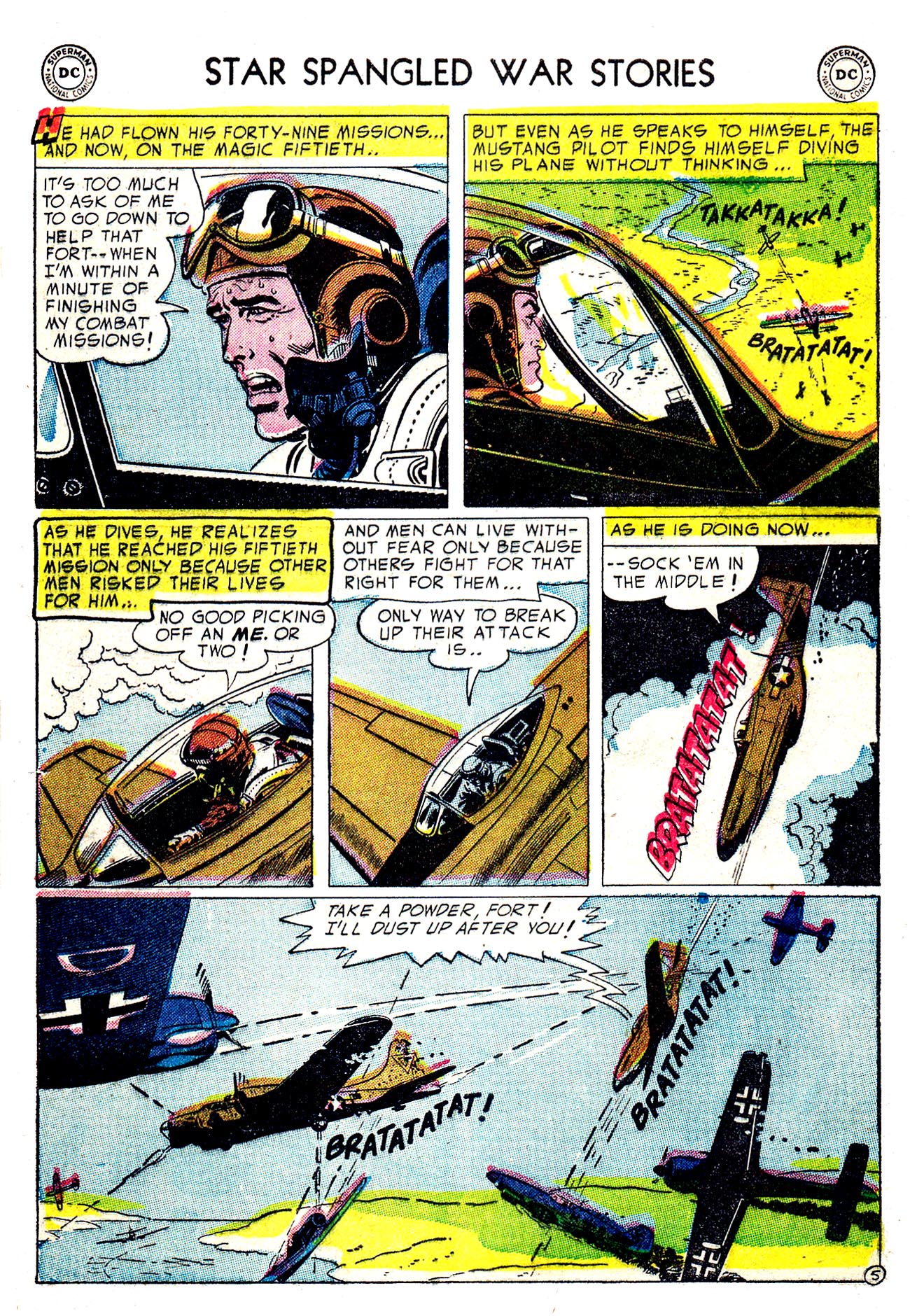 Read online Star Spangled War Stories (1952) comic -  Issue #23 - 32