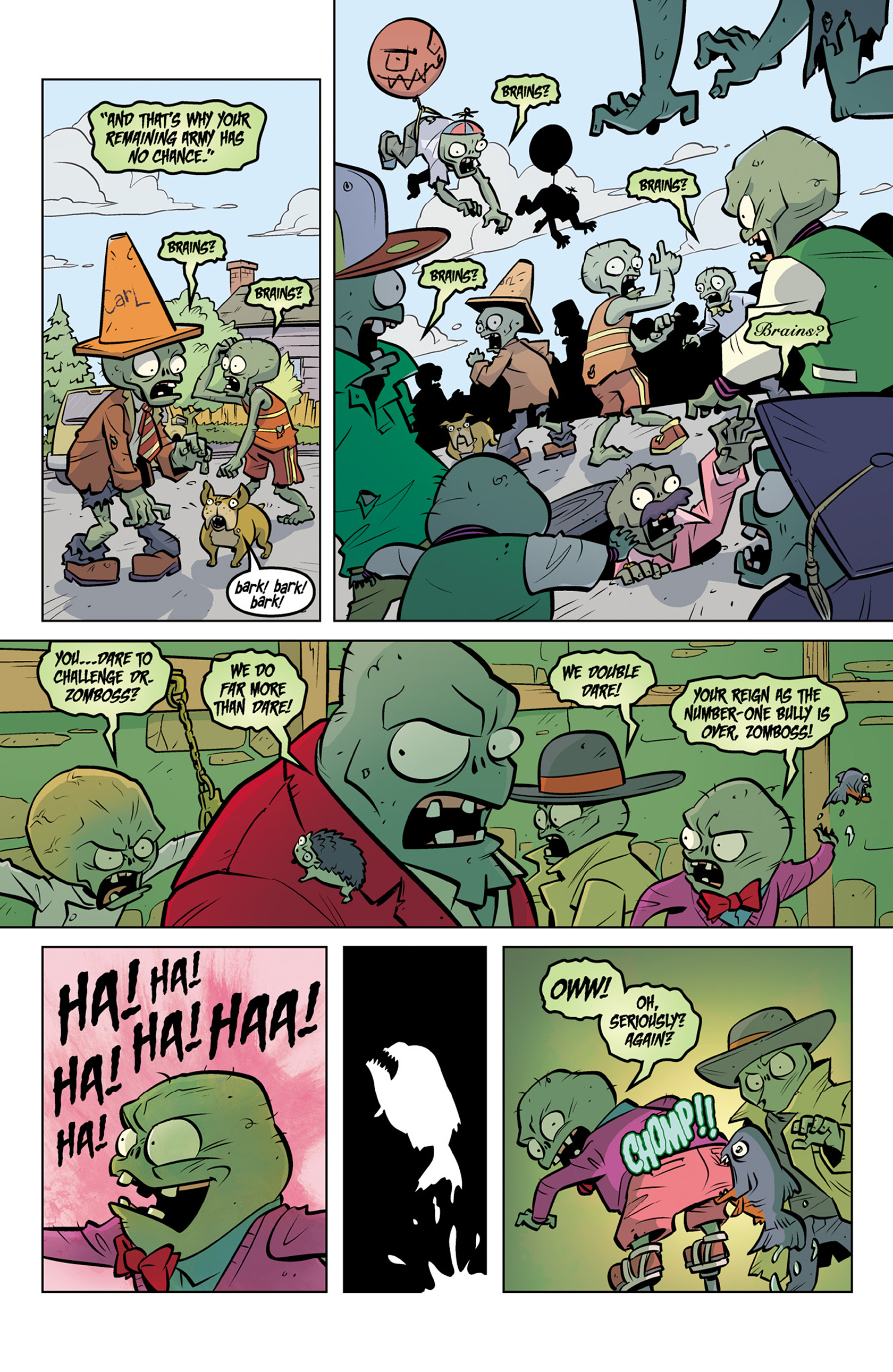 Read online Plants vs. Zombies: Bully For You comic -  Issue #2 - 18