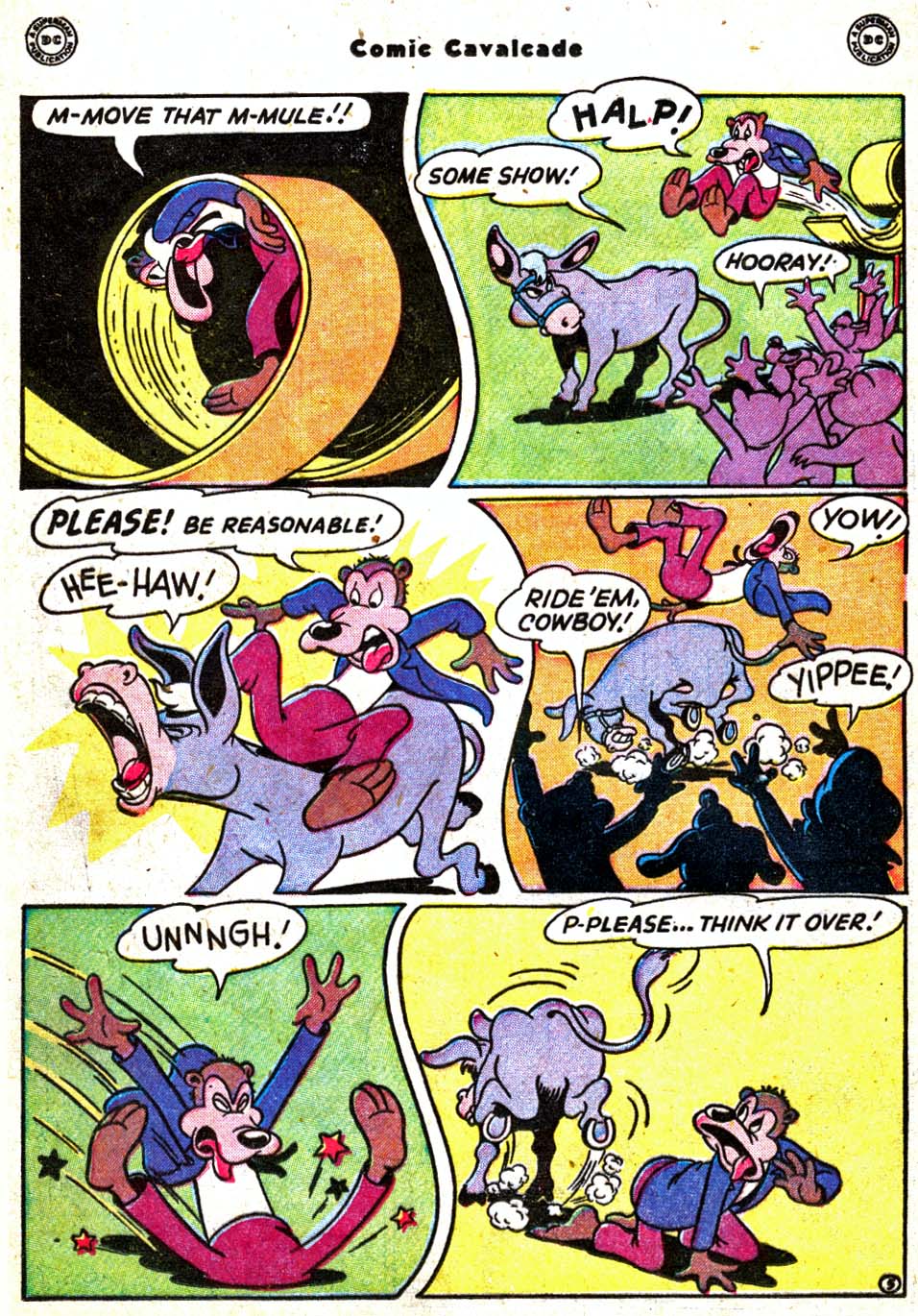 Read online Comic Cavalcade comic -  Issue #31 - 22