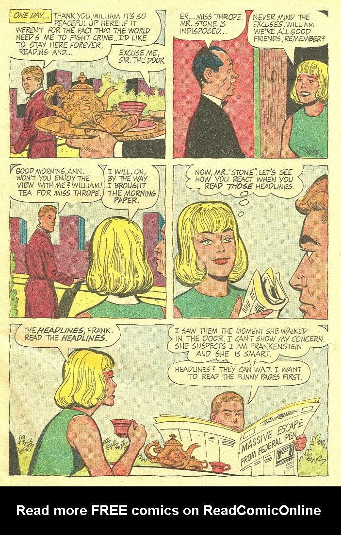 Read online Frankenstein (1964) comic -  Issue #3 - 5