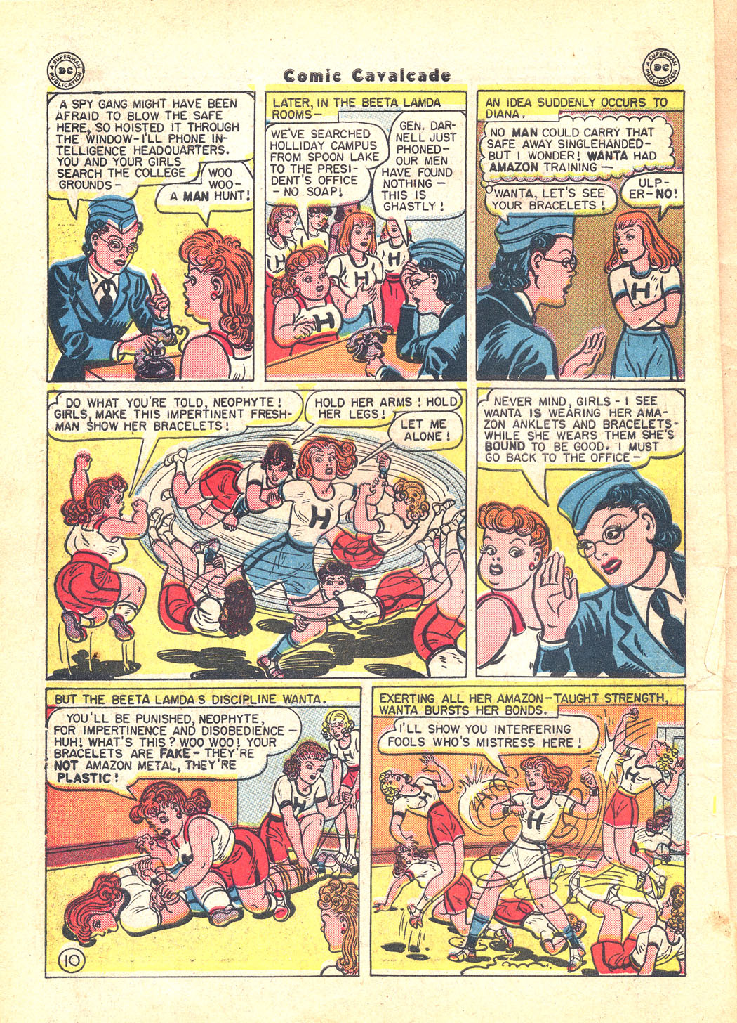 Read online Comic Cavalcade comic -  Issue #14 - 12