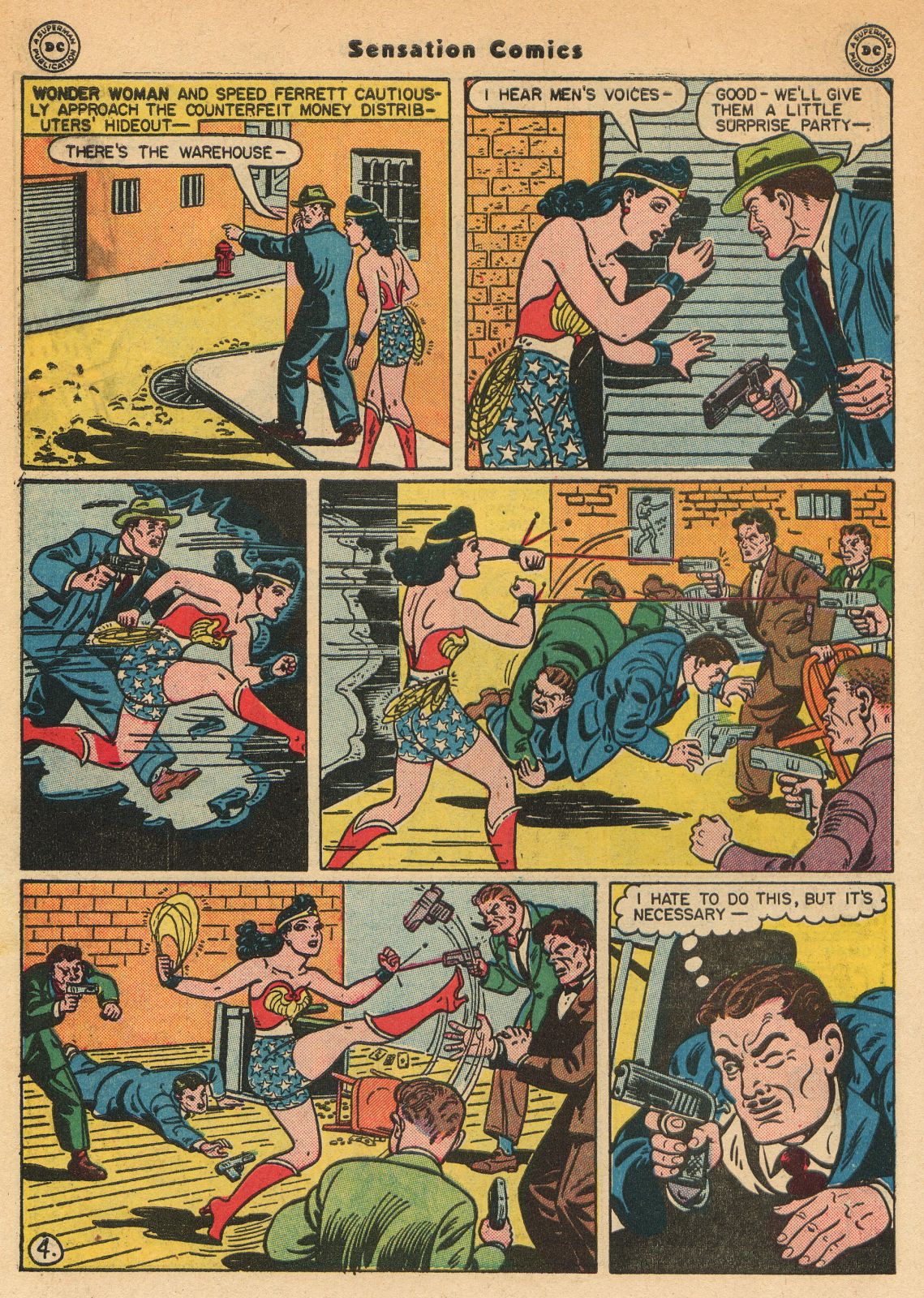 Read online Sensation (Mystery) Comics comic -  Issue #51 - 6