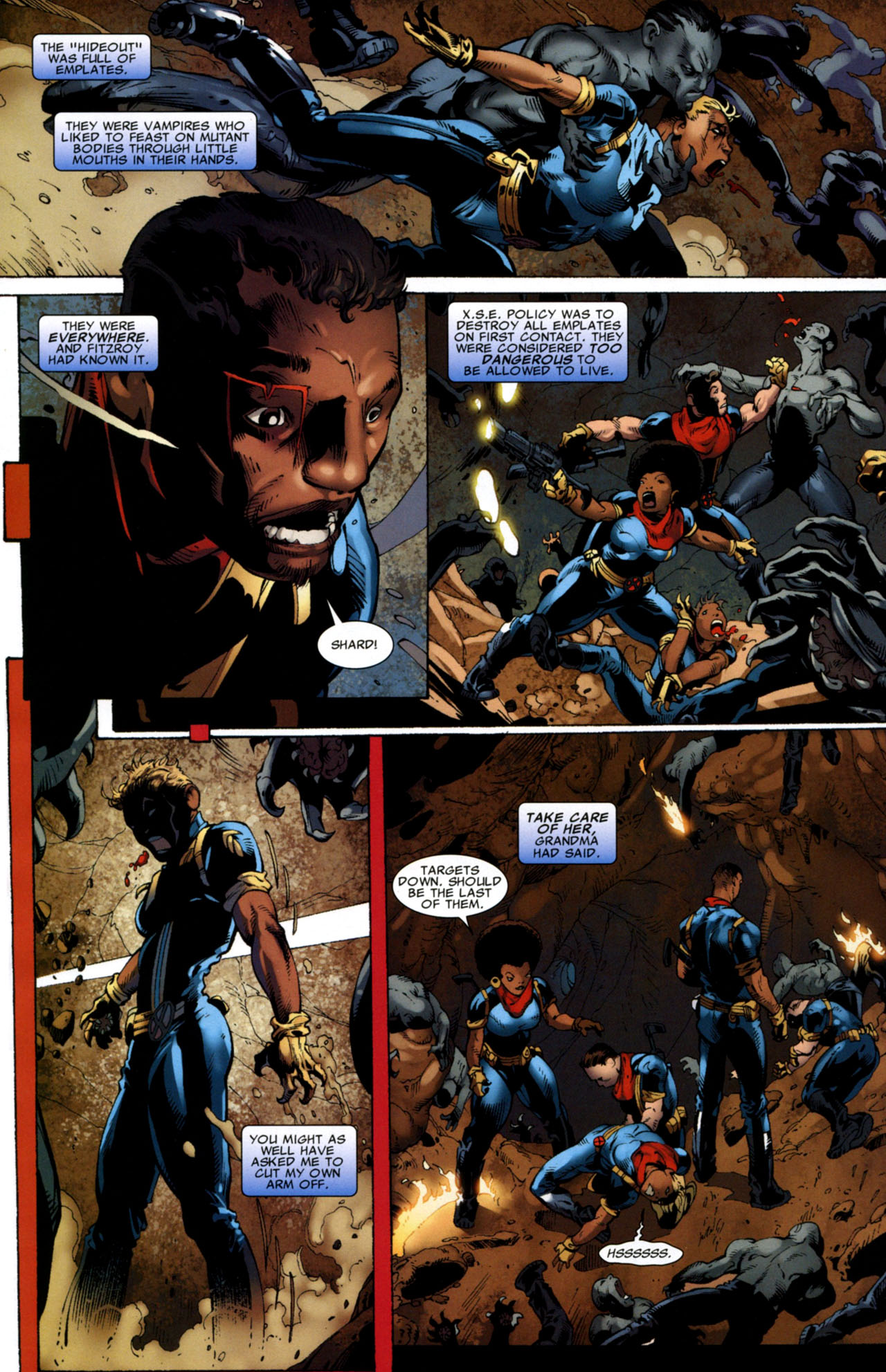 Read online X-Men: The Times and Life of Lucas Bishop comic -  Issue #2 - 21