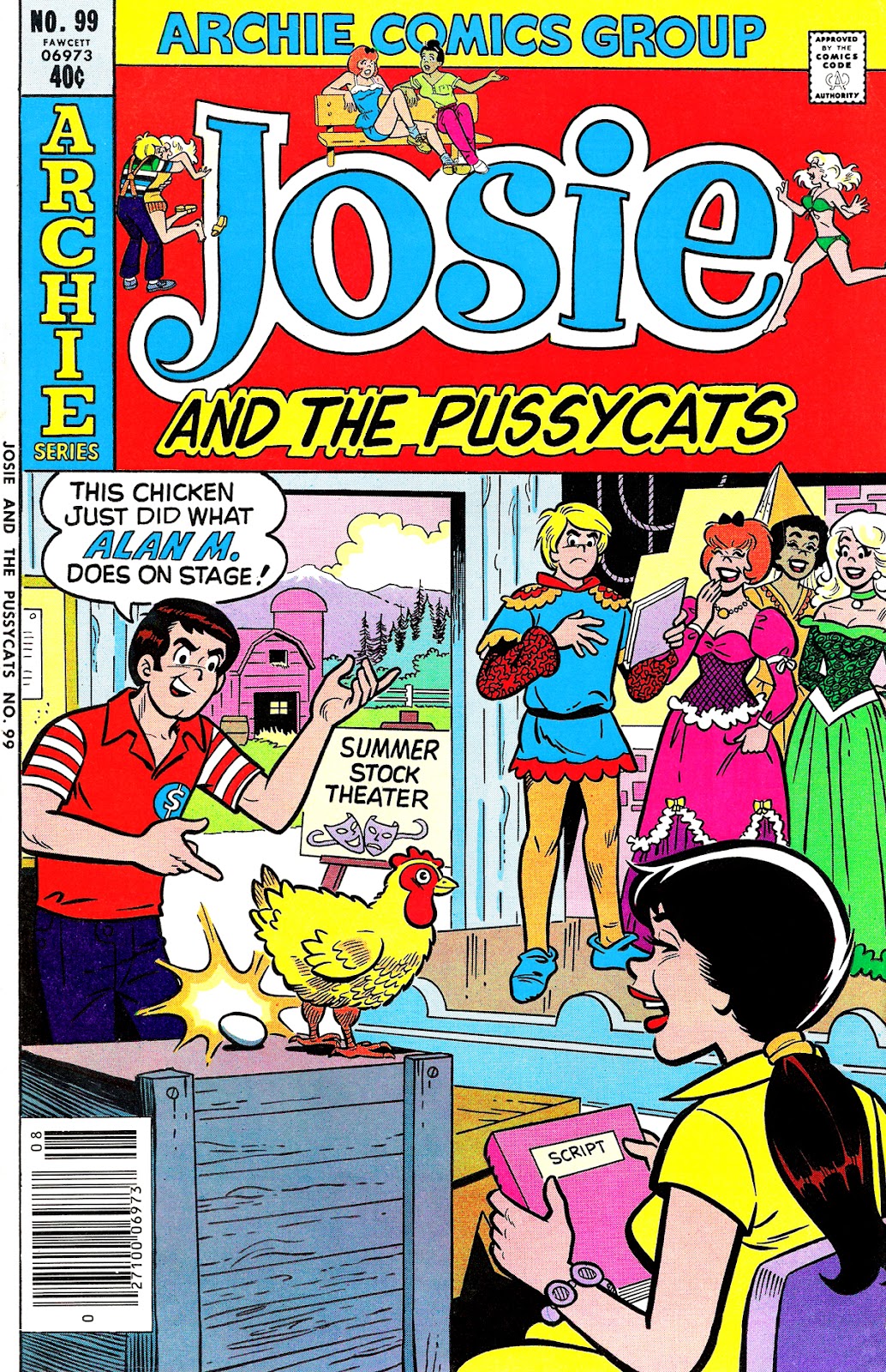 Josie and the Pussycats (1969) issue 99 - Page 1