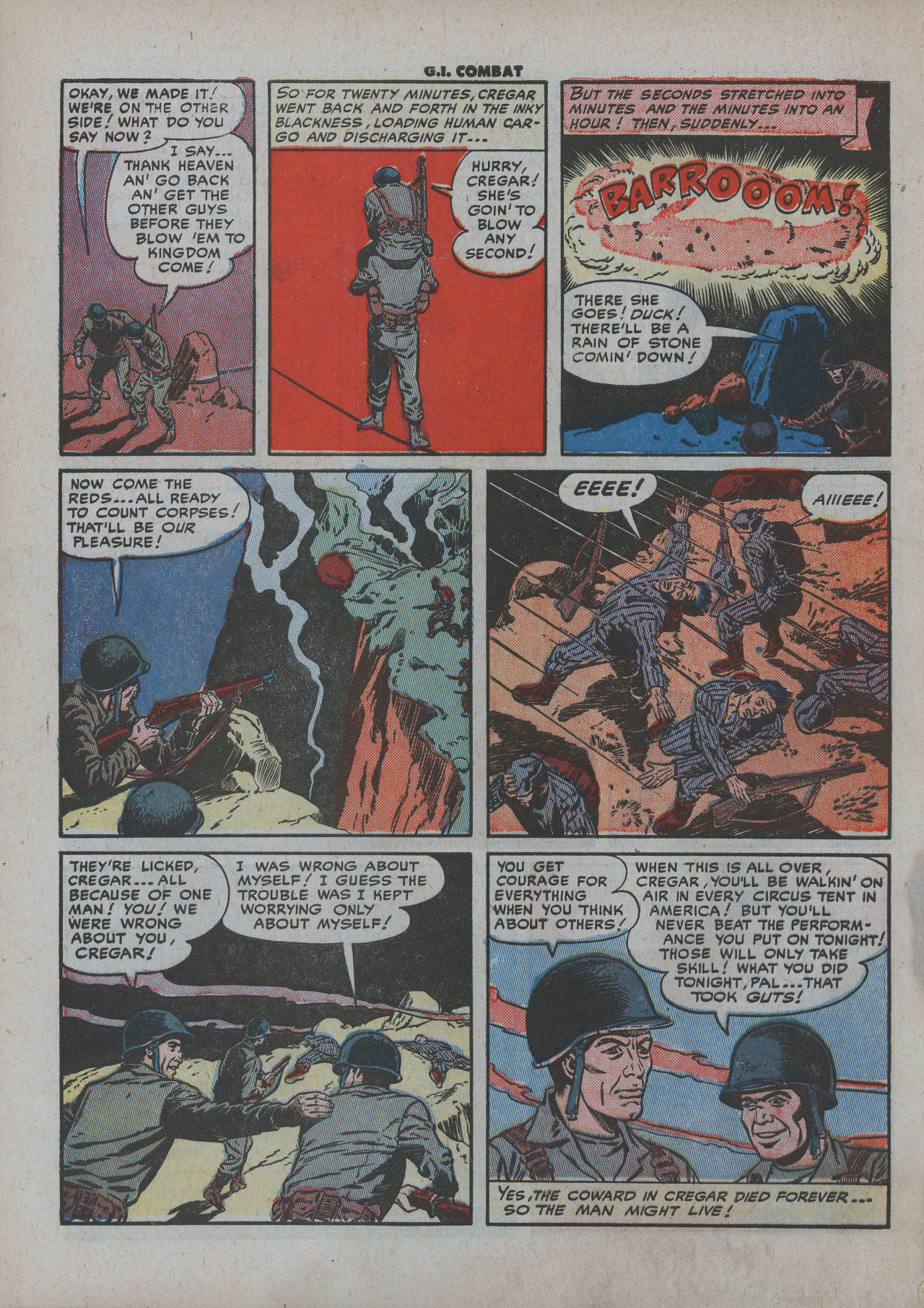 Read online G.I. Combat (1952) comic -  Issue #5 - 32