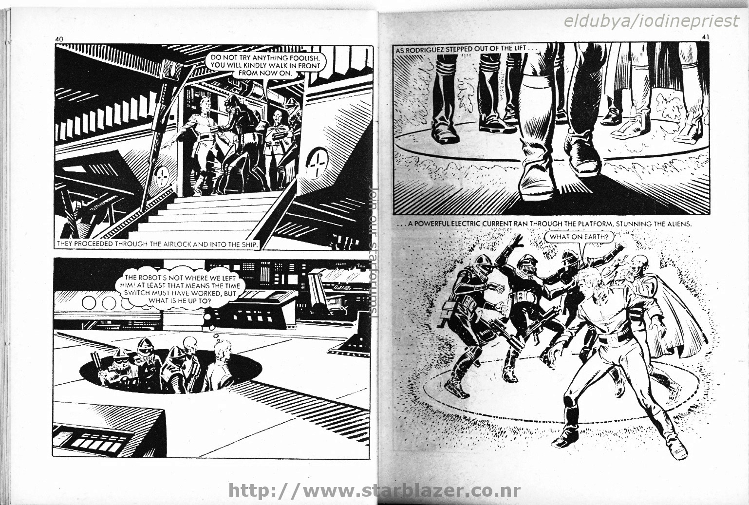 Read online Starblazer comic -  Issue #85 - 22