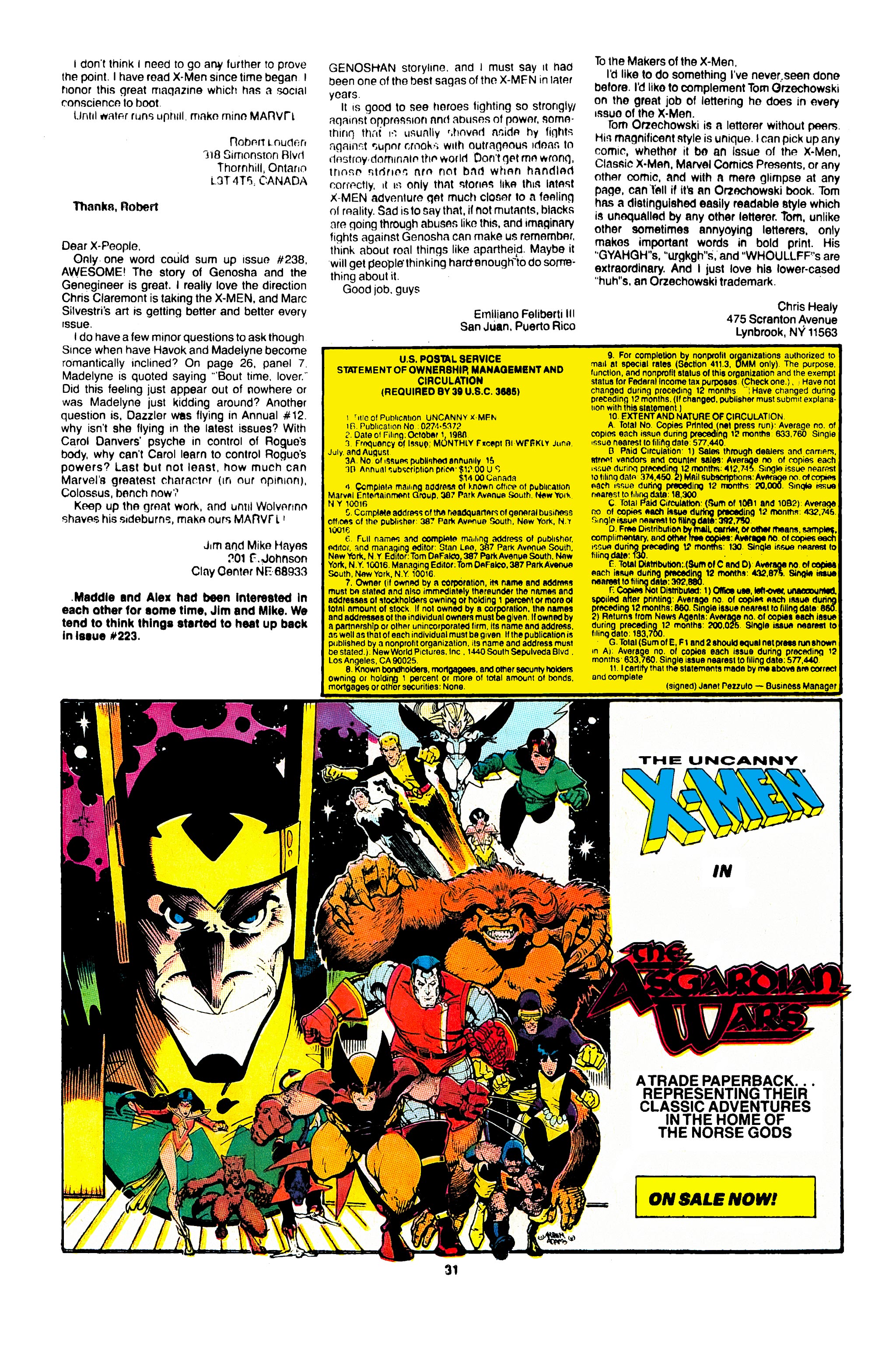 Read online Uncanny X-Men (1963) comic -  Issue #246 - 25