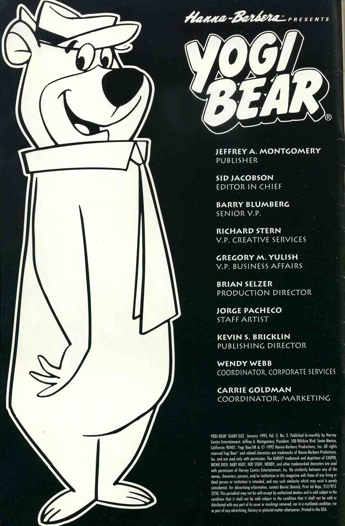 Read online Yogi Bear (1992) comic -  Issue #2 - 2