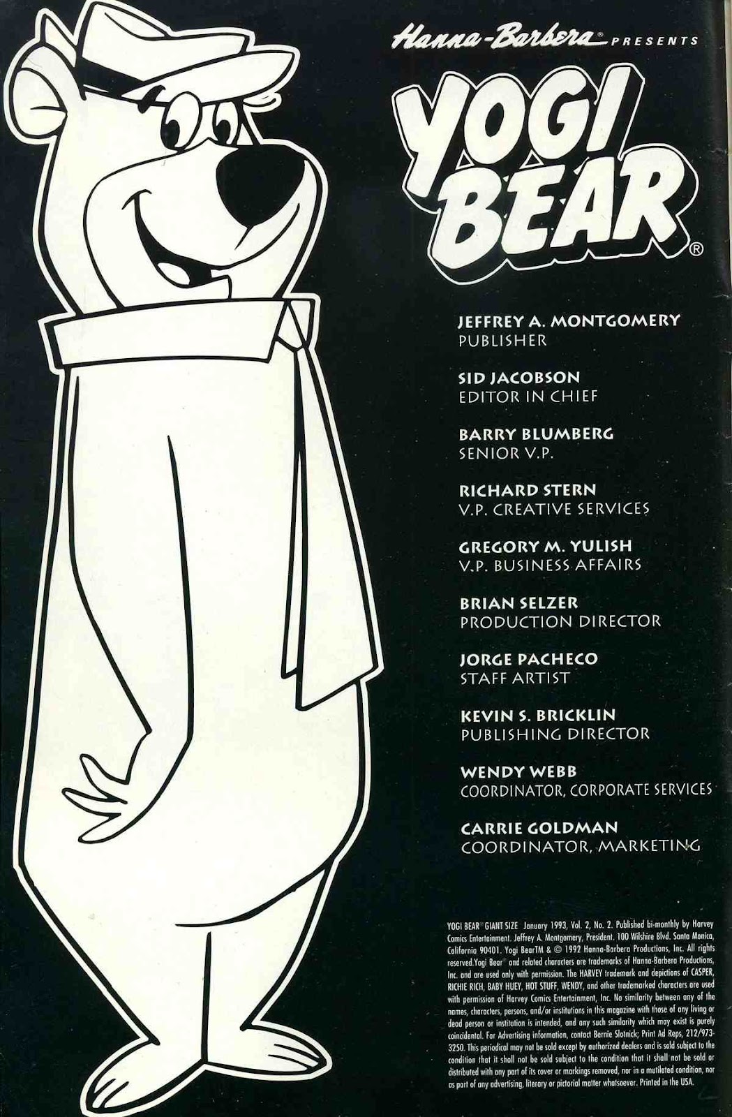 Yogi Bear (1992) issue 2 - Page 2