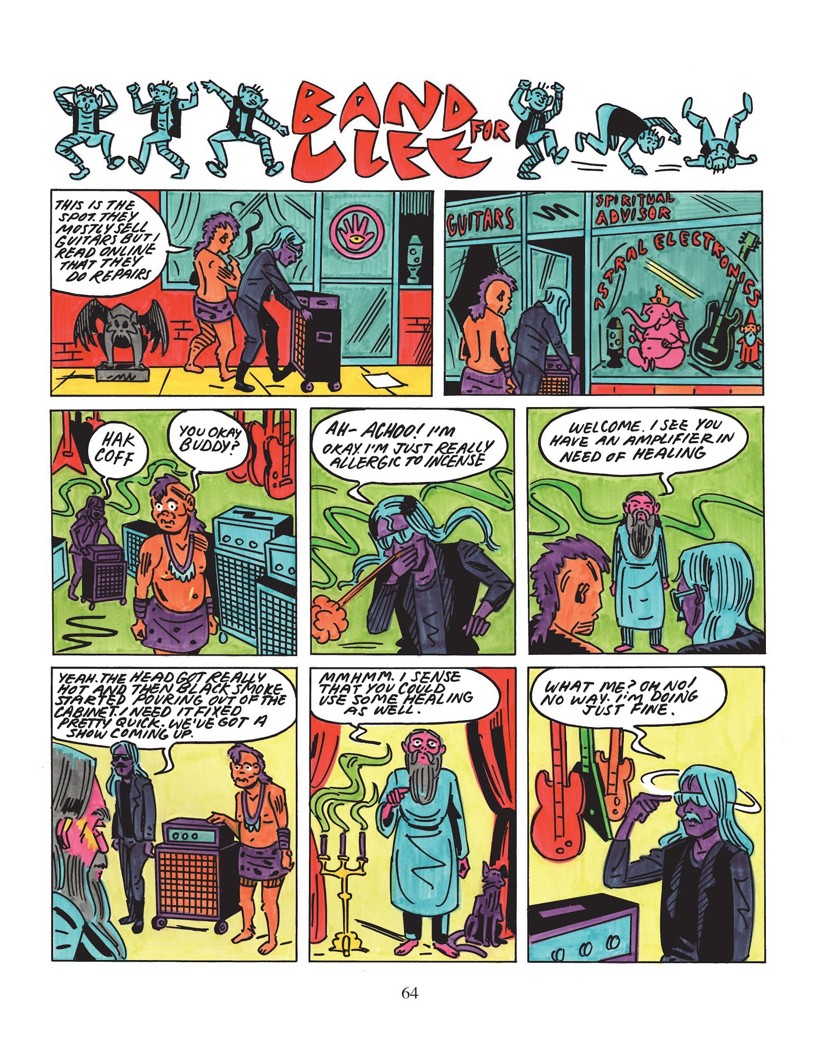 Read online Band for Life comic -  Issue # TPB (Part 1) - 65