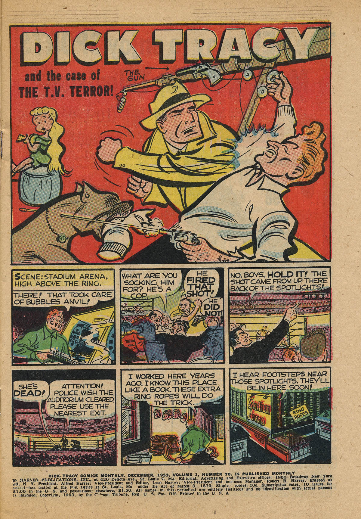 Read online Dick Tracy comic -  Issue #70 - 3