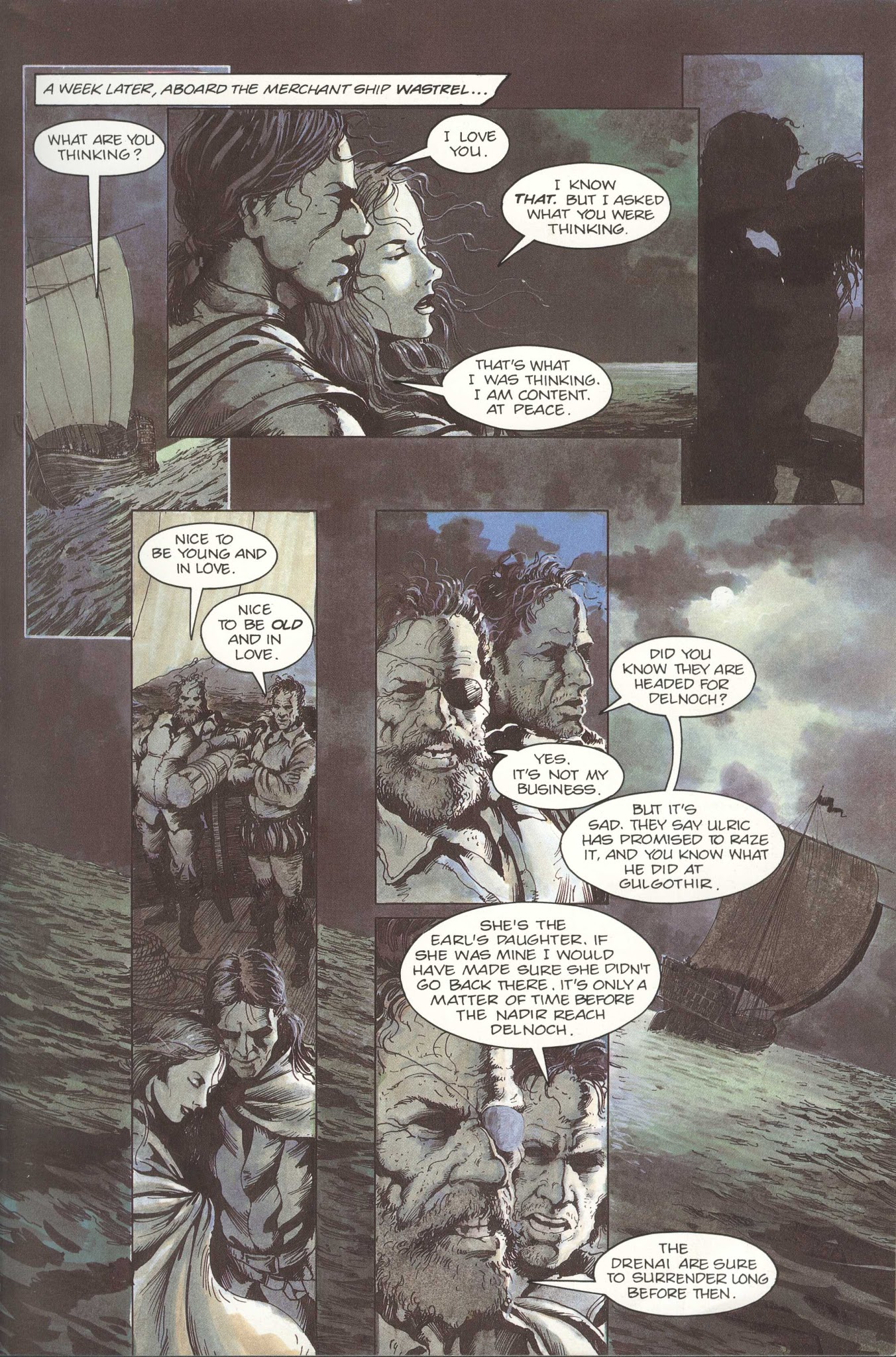 Read online David Gemmell's Legend: A Graphic Novel comic -  Issue # TPB - 28