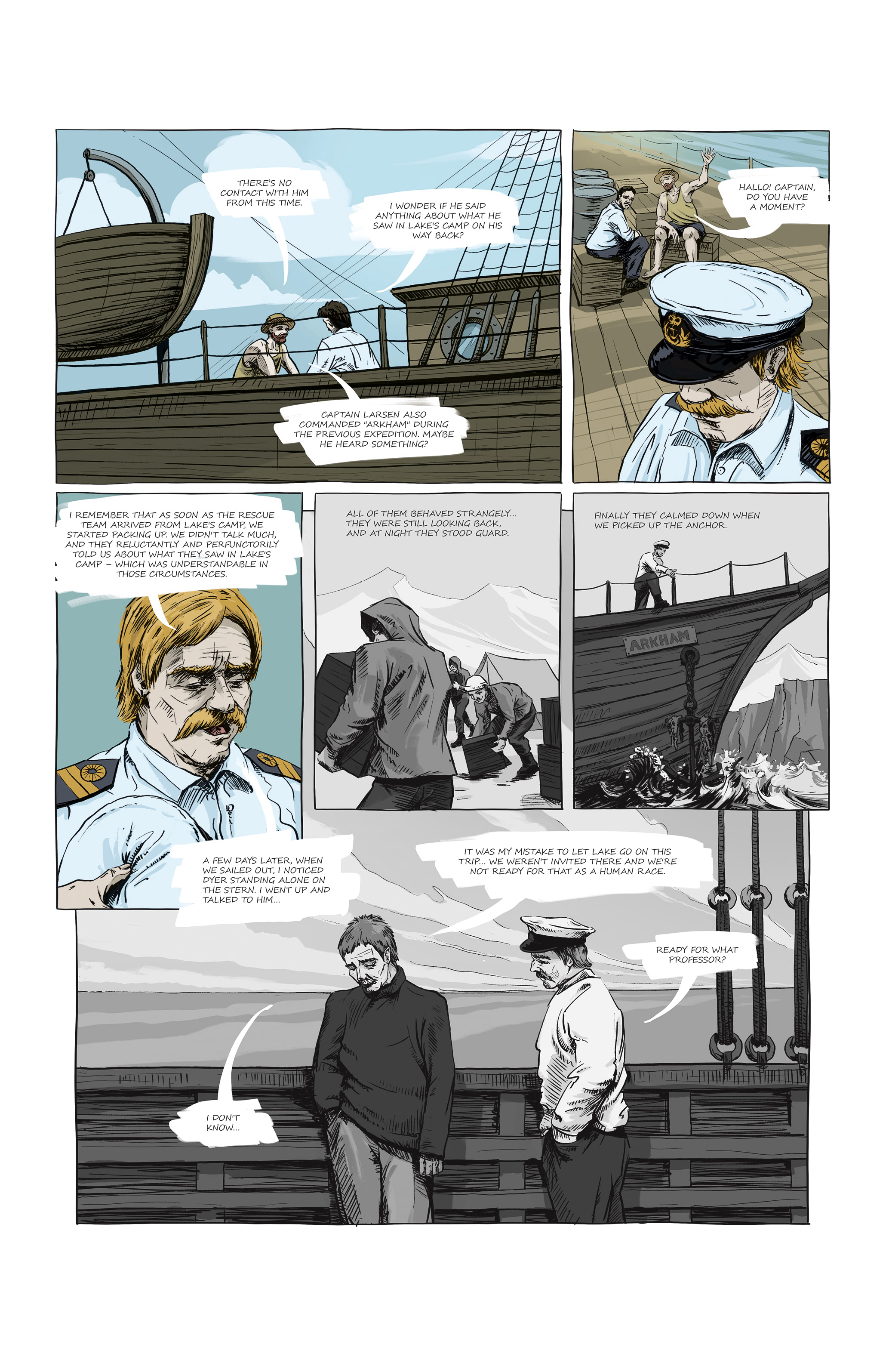 Read online The Mountains of Madness comic -  Issue # TPB - 11