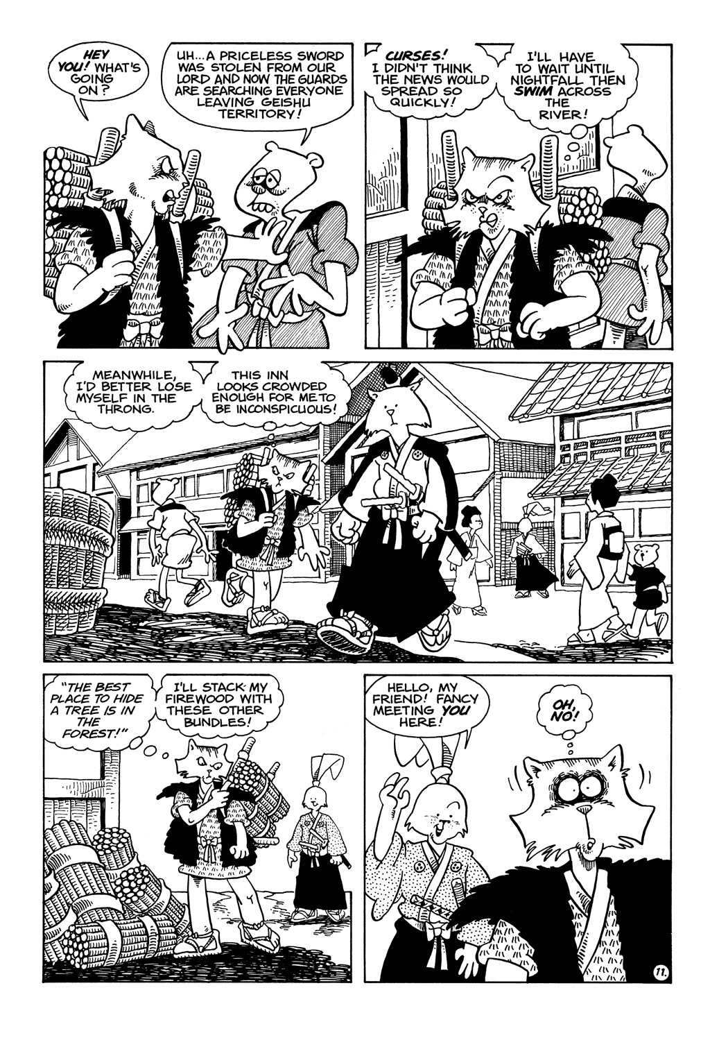 Read online Usagi Yojimbo (1987) comic -  Issue #12 - 13