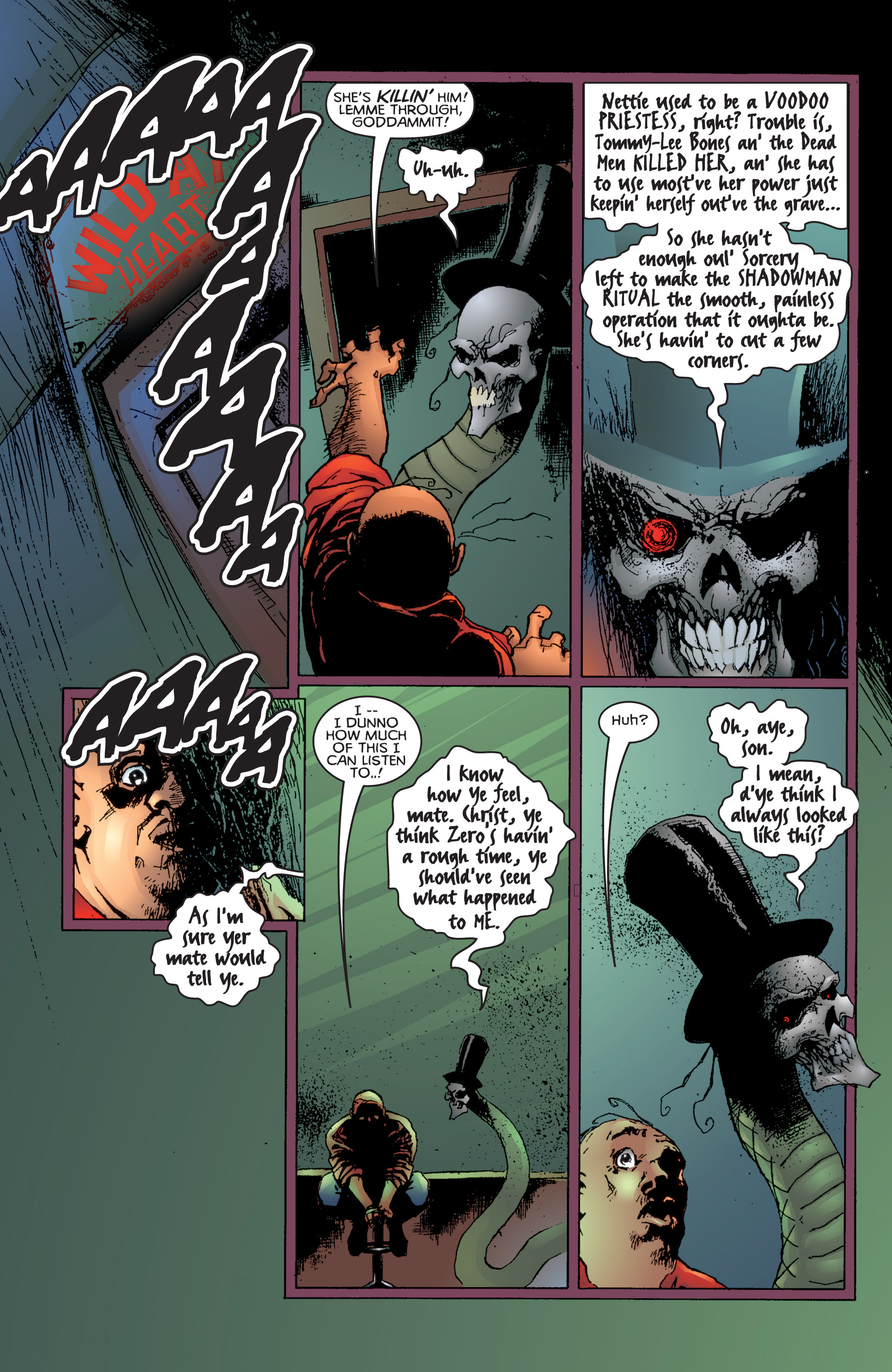 Read online Shadowman by Garth Ennis & Ashley Wood comic -  Issue # TPB - 43