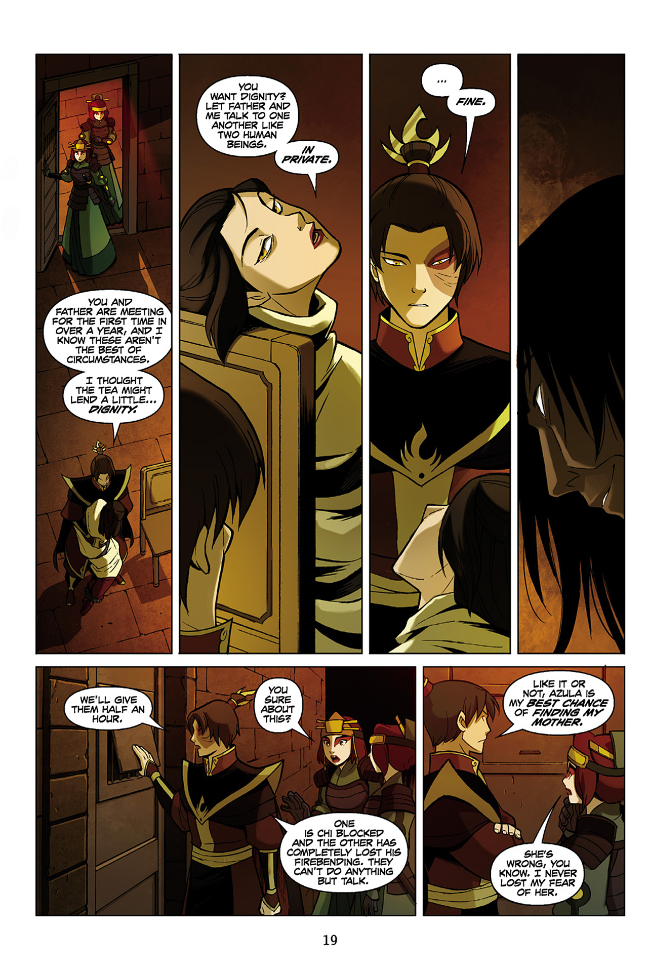 Read online Nickelodeon Avatar: The Last Airbender - The Search comic -  Issue # Part 1 - 20