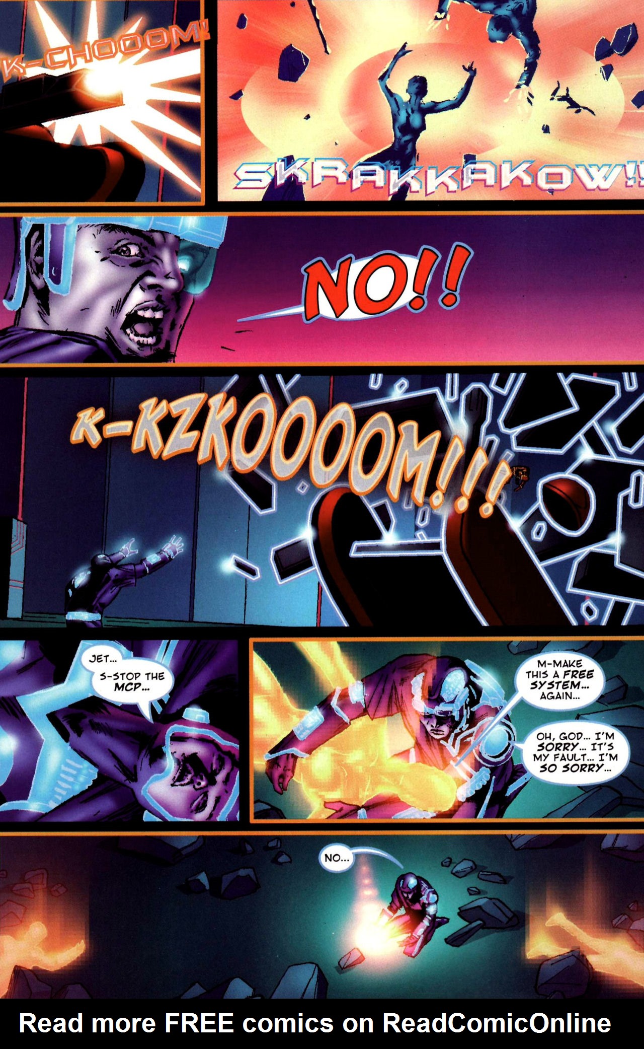 Read online TRON: Ghost in the Machine comic -  Issue #4 - 21