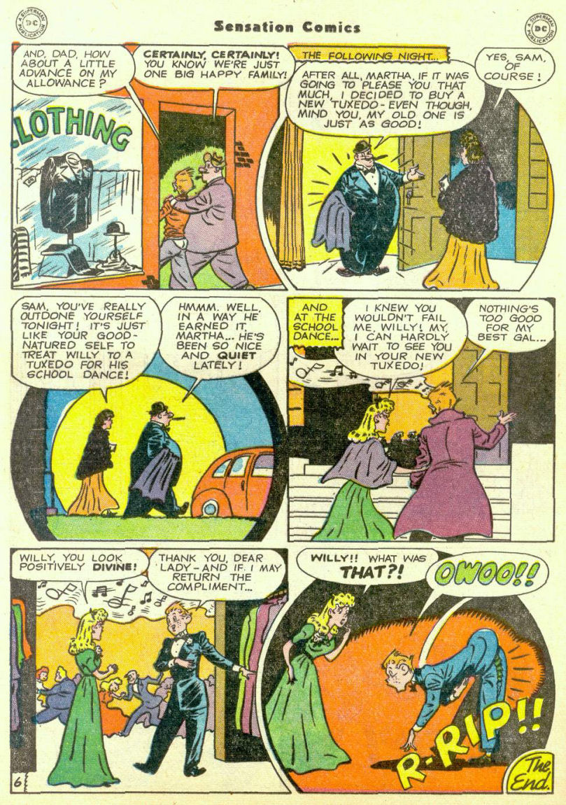 Read online Sensation (Mystery) Comics comic -  Issue #67 - 30