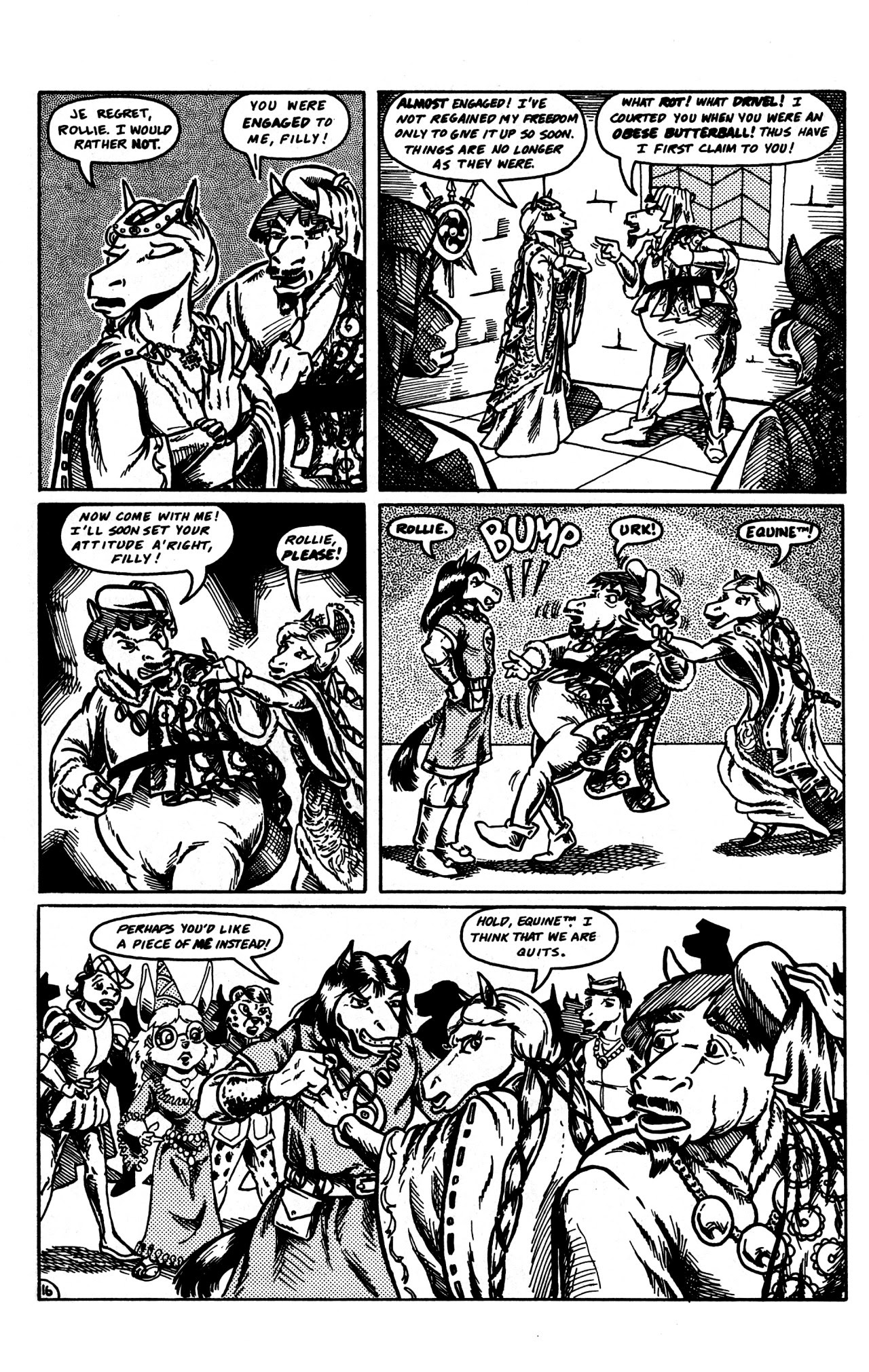 Read online Equine, The Uncivilized comic -  Issue #3 - 18