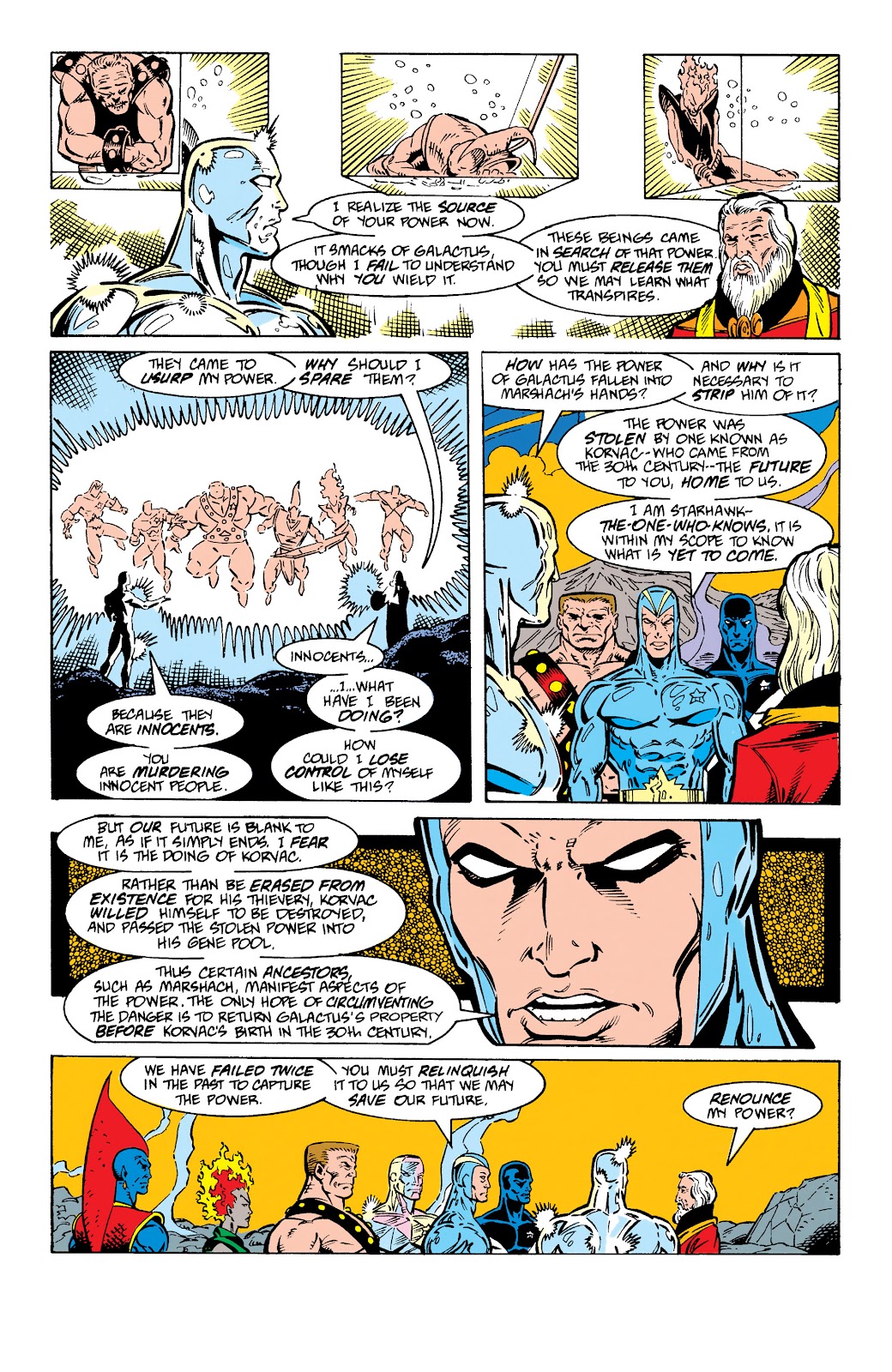 Guardians of the Galaxy (1990) issue TPB Guardians of the Galaxy by Jim Valentino 1 (Part 3) - Page 38