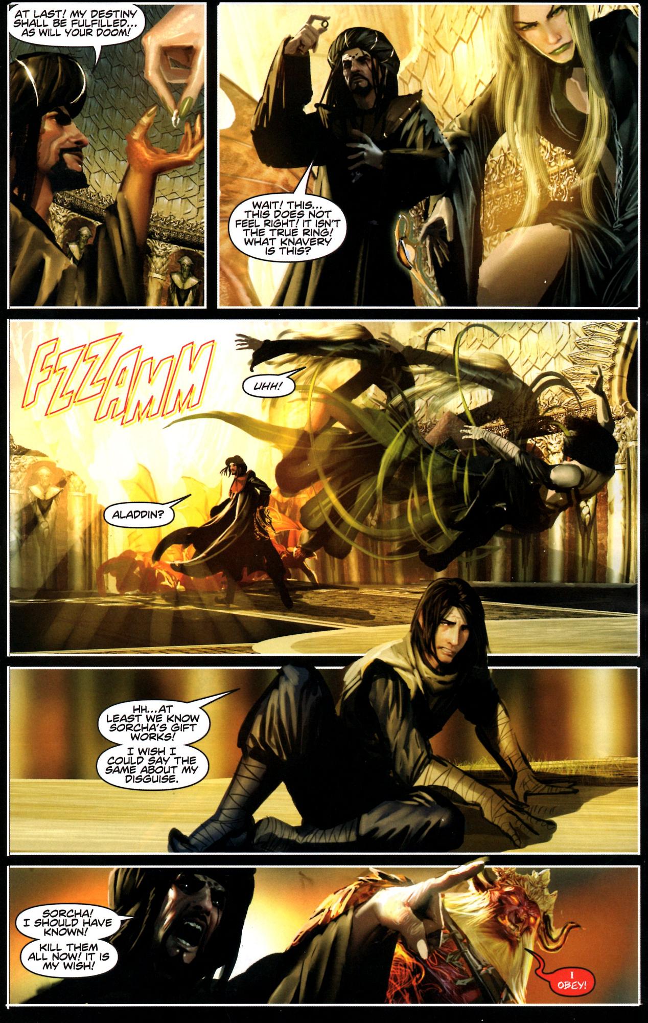 Read online Aladdin: Legacy Of The Lost comic -  Issue #3 - 35