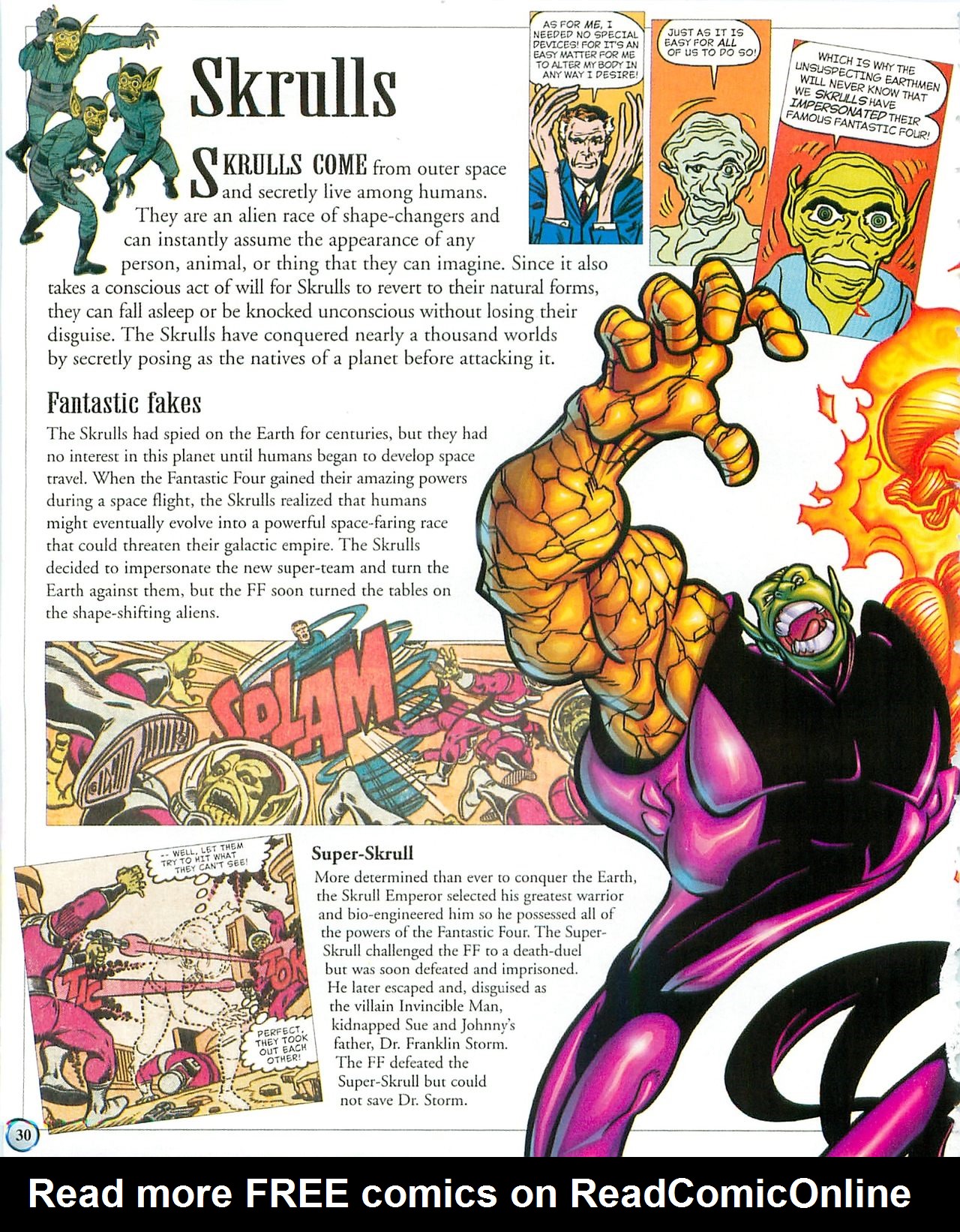 Read online Fantastic Four: The Universal Guide comic -  Issue # Full - 32