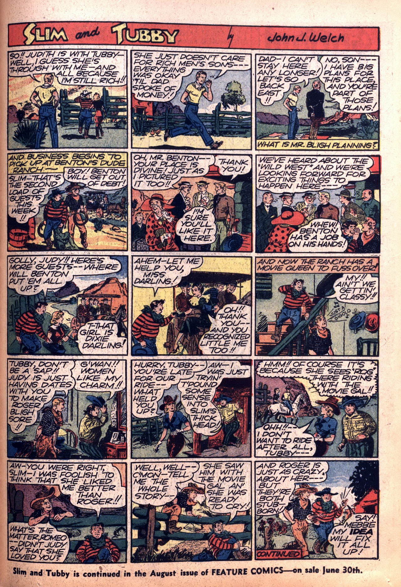 Read online Feature Comics comic -  Issue #22 - 57