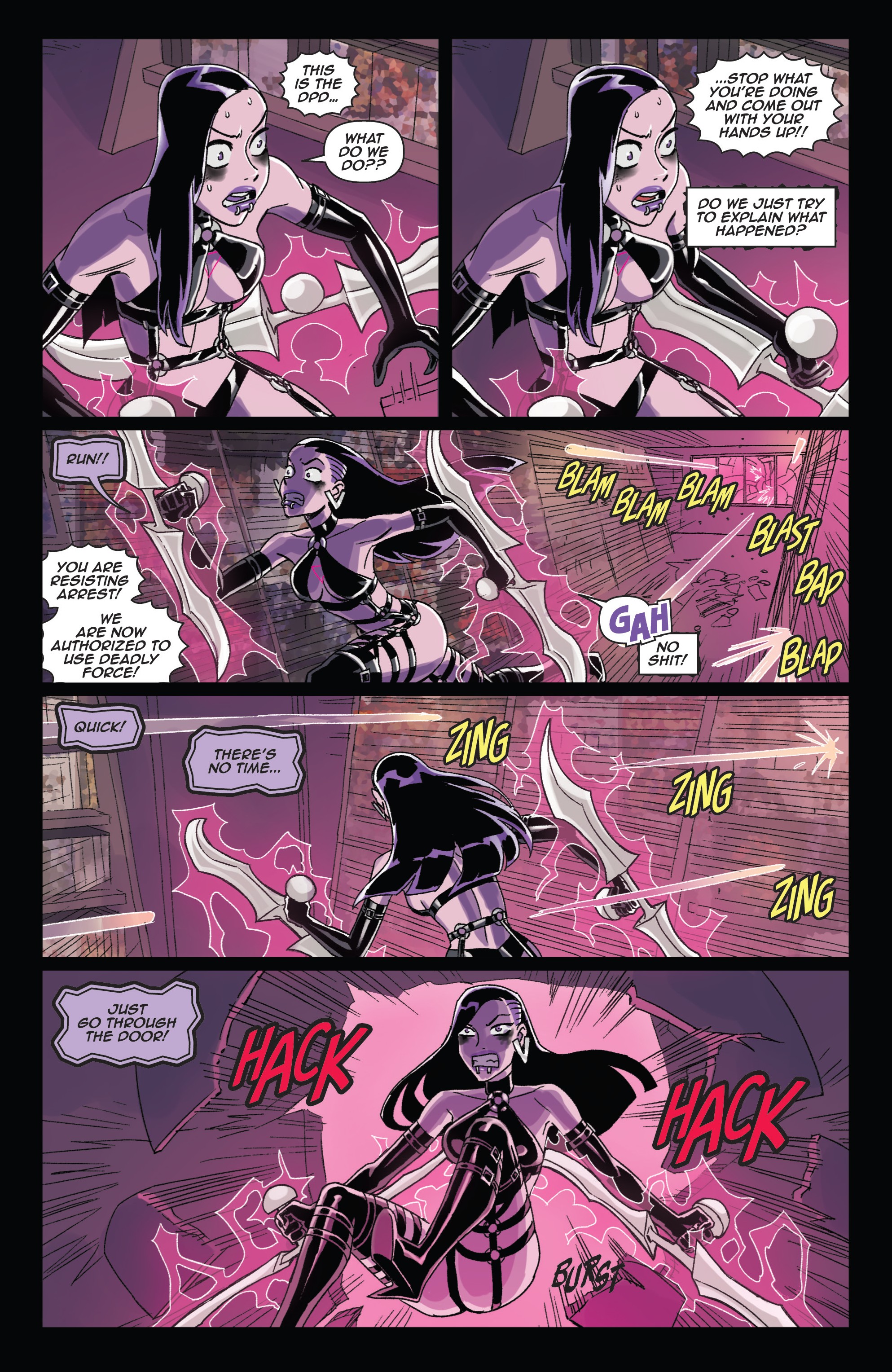 Read online Vampblade Season 4 comic -  Issue #2 - 5