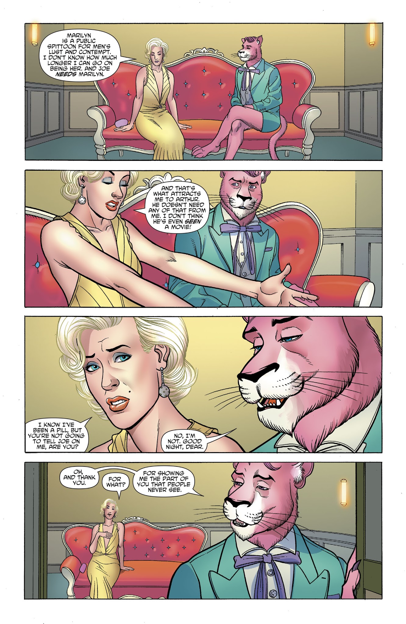 Read online Exit Stage Left: The Snagglepuss Chronicles comic -  Issue #3 - 21
