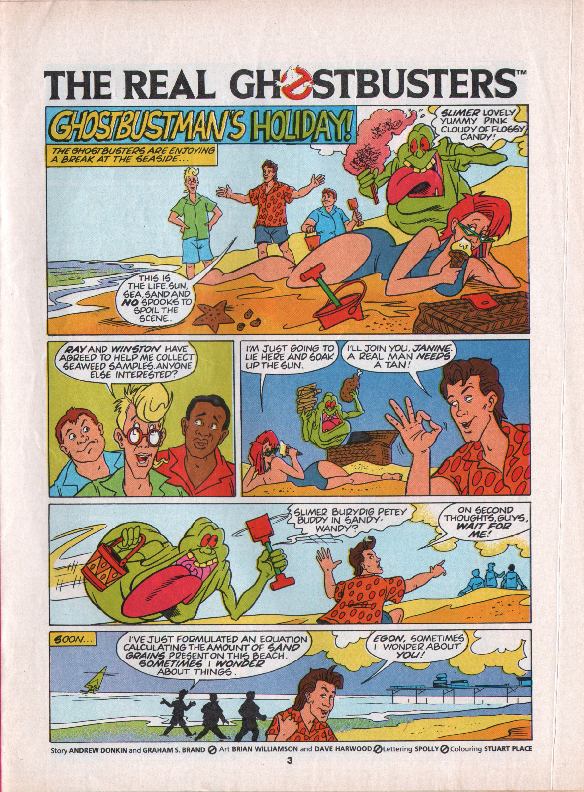 Read online The Real Ghostbusters comic -  Issue #95 - 3