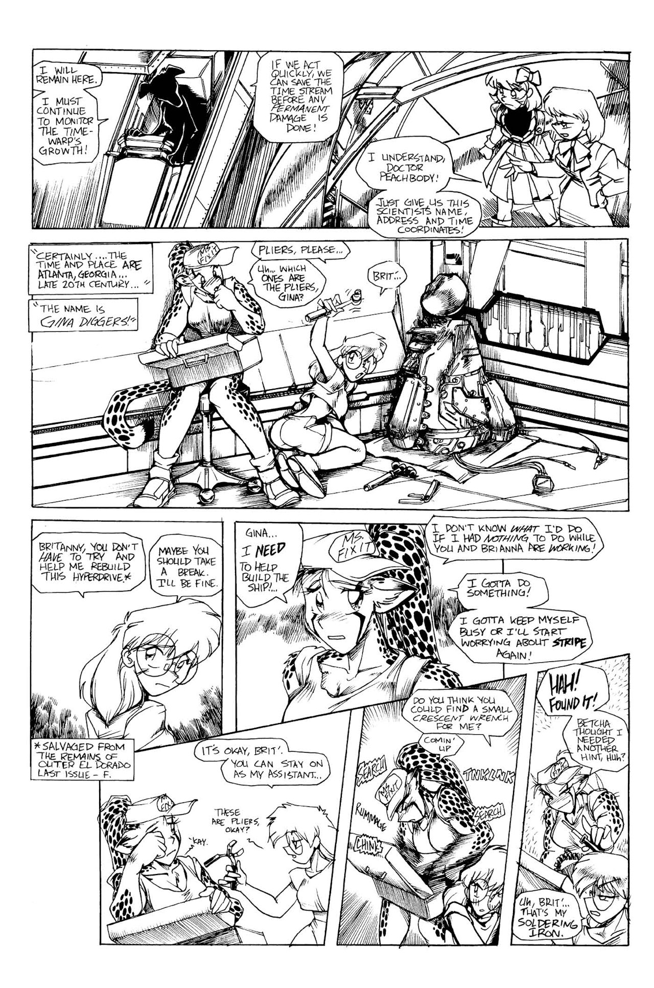 Read online Gold Digger (1993) comic -  Issue #32 - 5