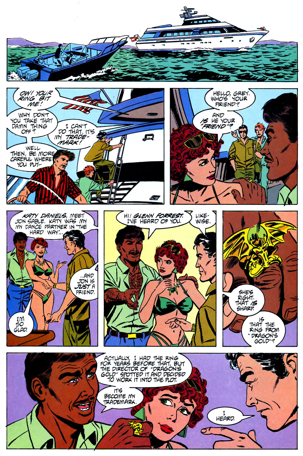 Read online Jon Sable, Freelance comic -  Issue #44 - 13