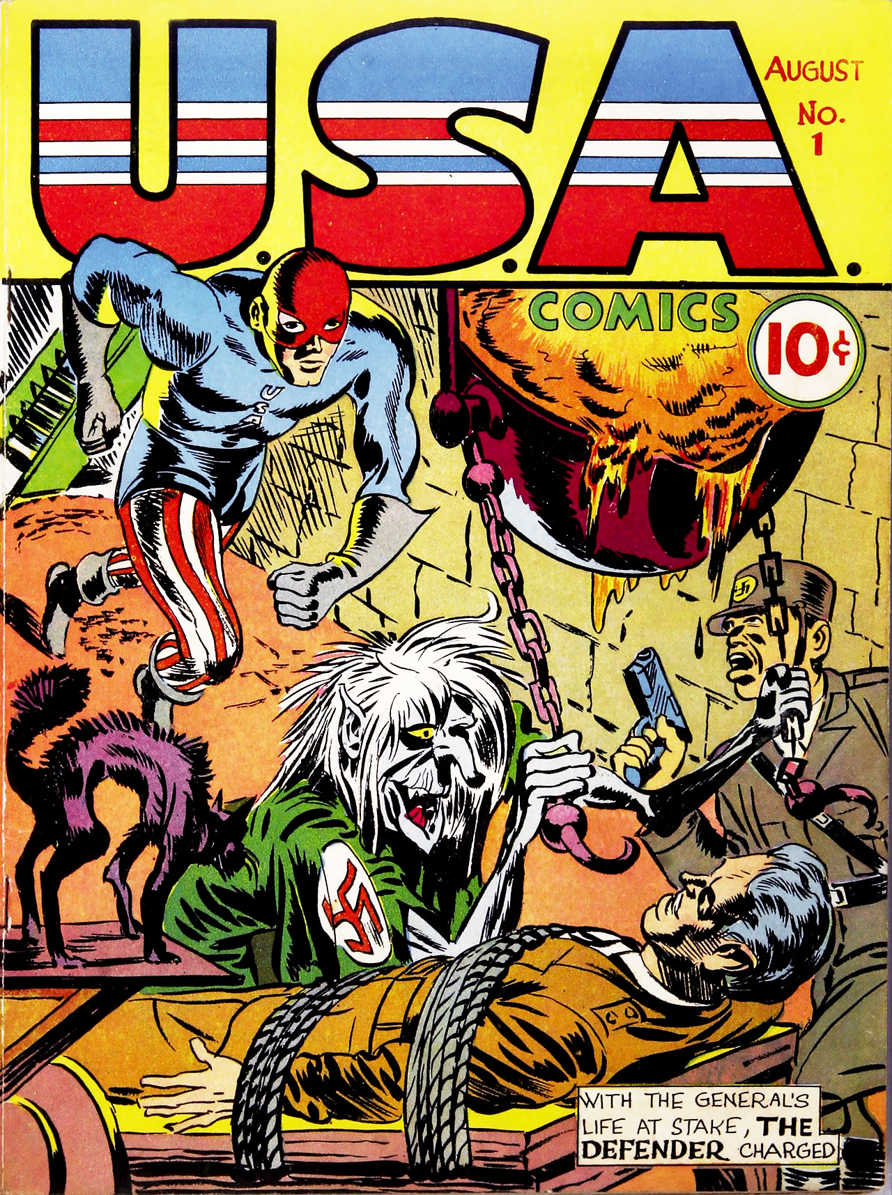 Read online USA Comics comic -  Issue #1 - 1