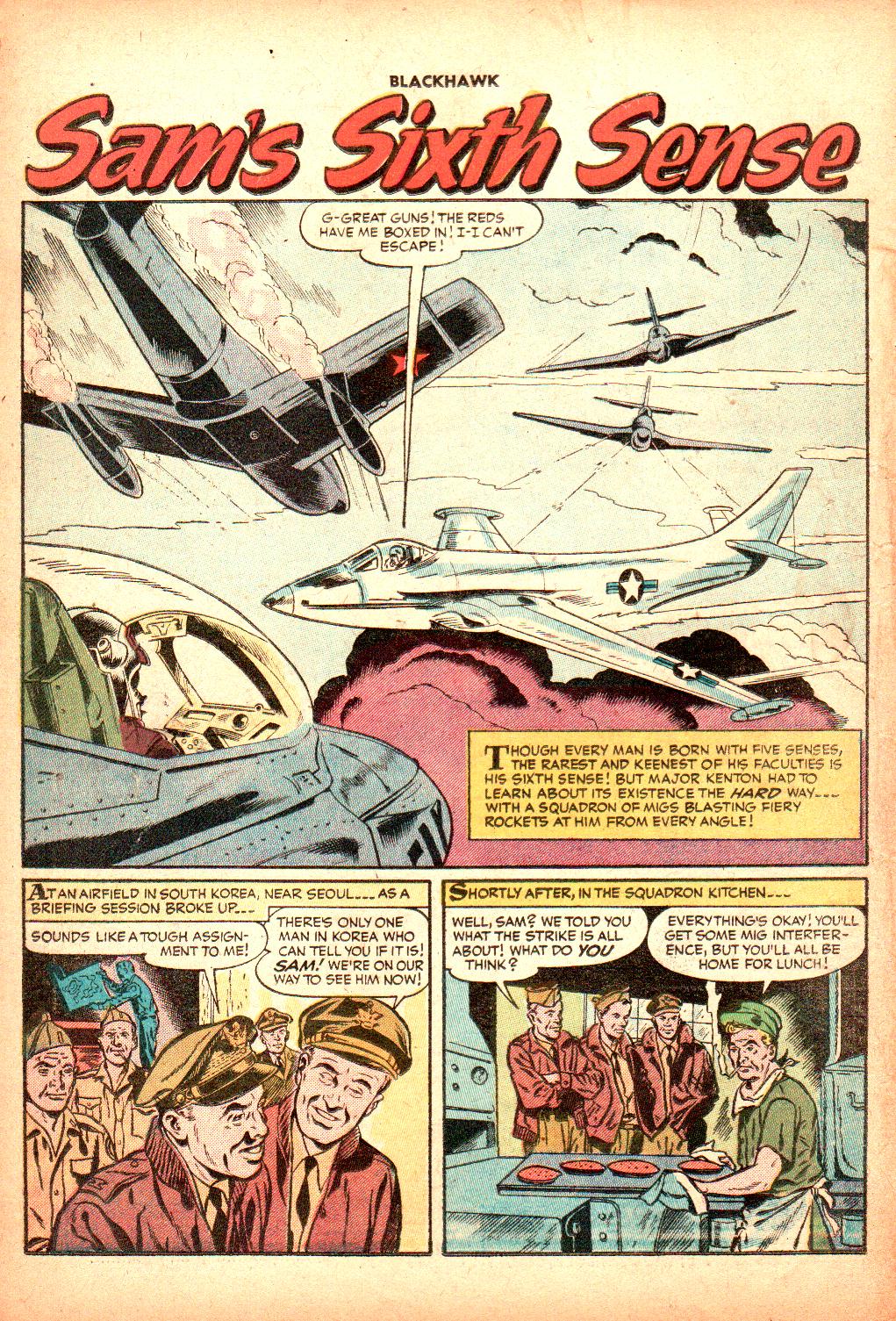 Read online Blackhawk (1957) comic -  Issue #106 - 14